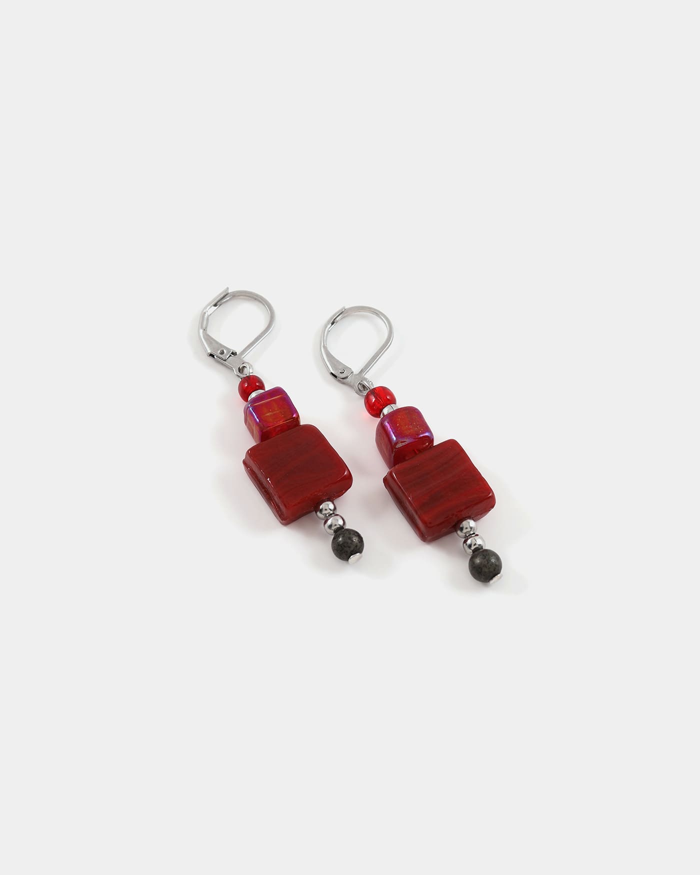 Foramen silver earrings