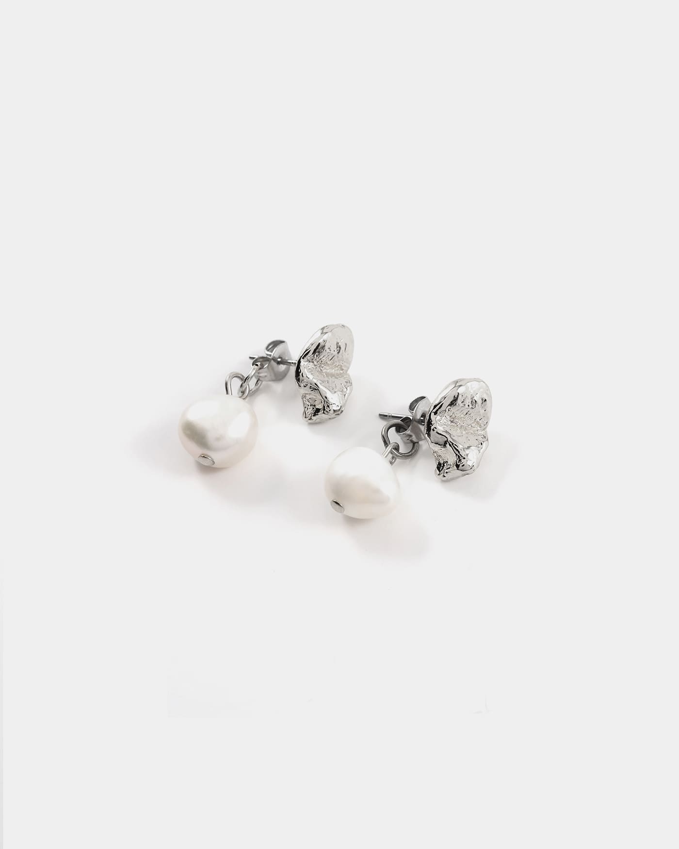 Boucles d'oreilles Nysa Argent