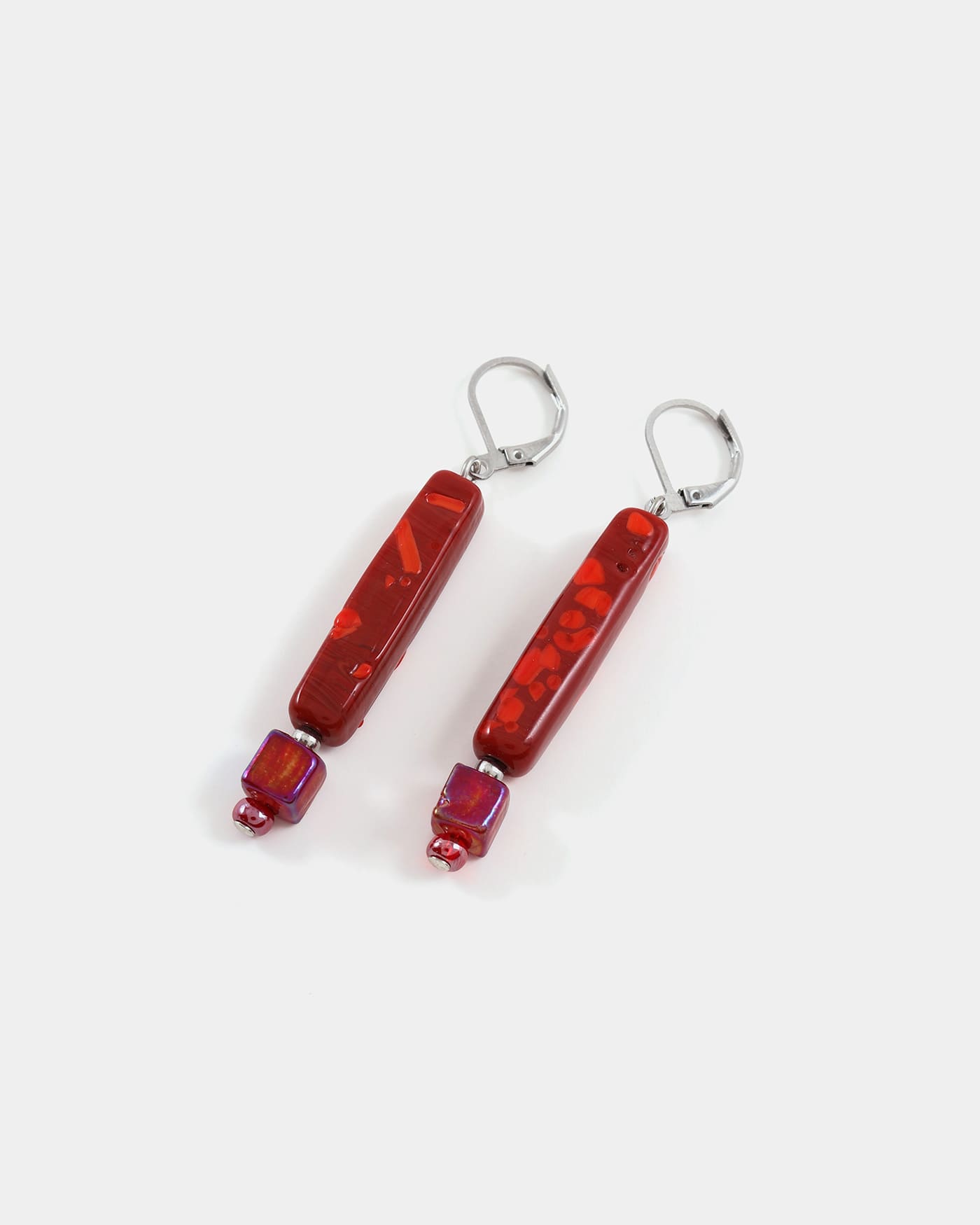 Boucles d'oreilles Merak Argent
