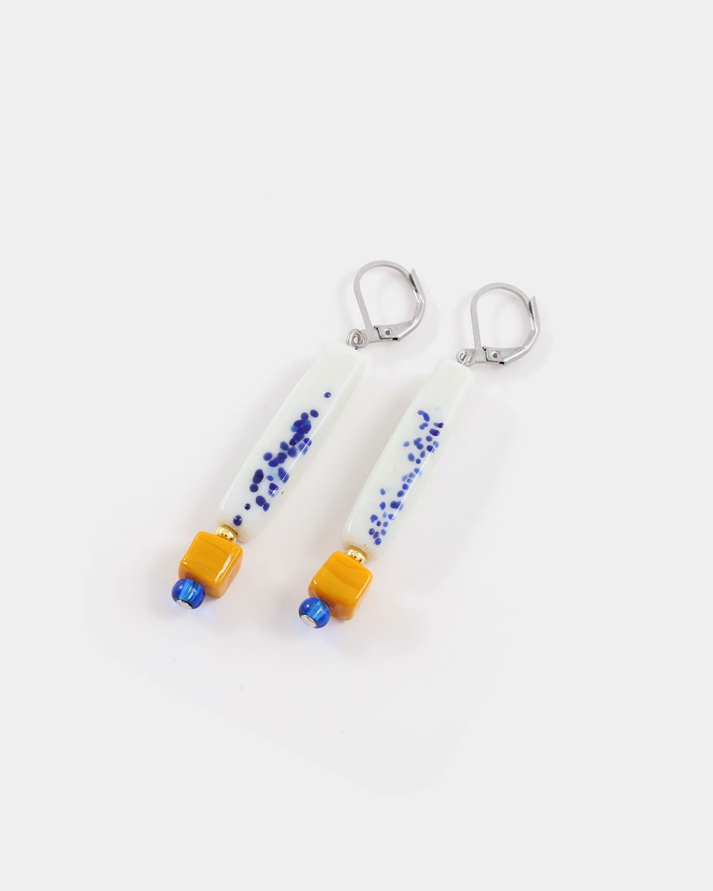 Boucles d'oreilles Merak Deux tons