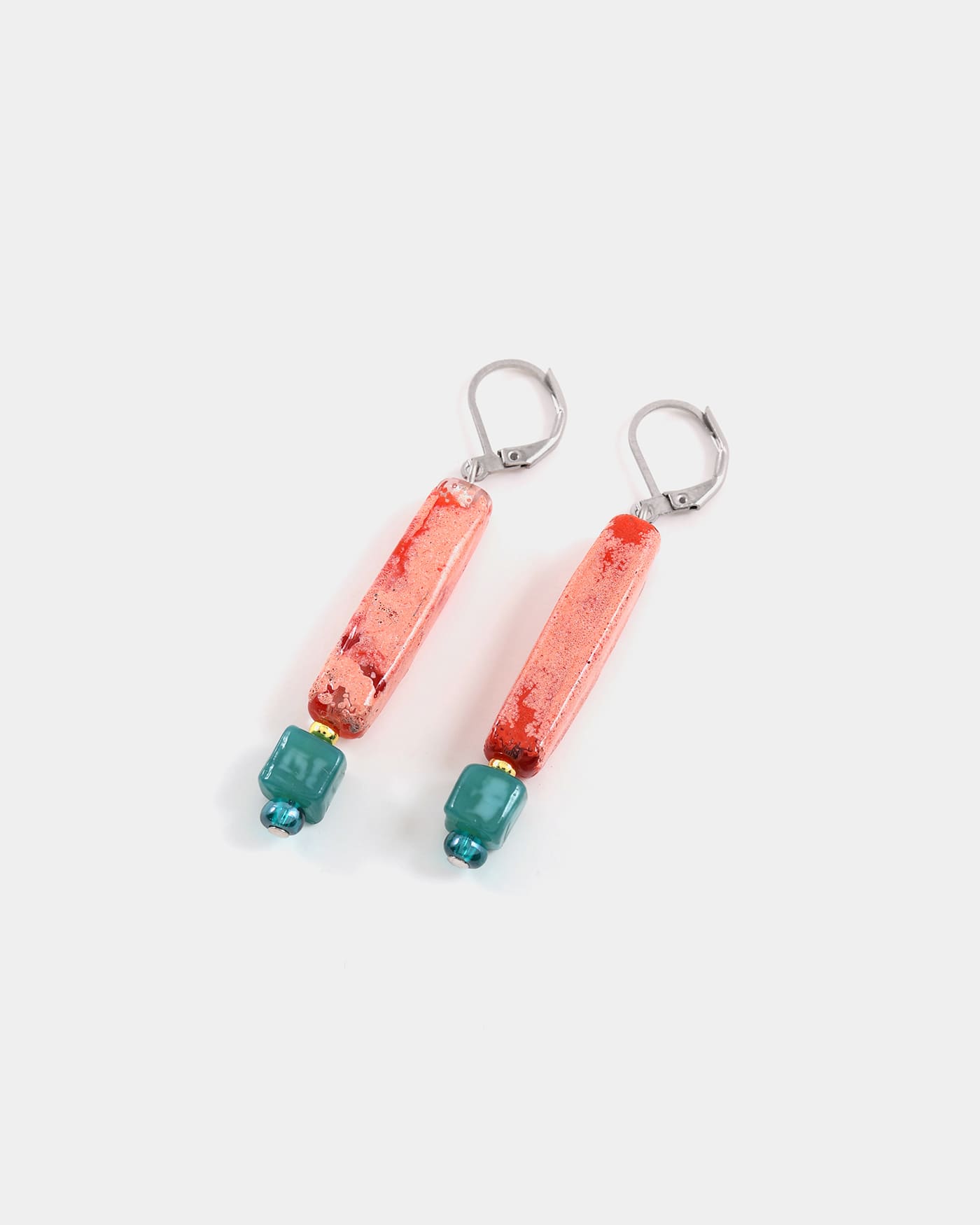 Boucles d'oreilles Merak Deux tons