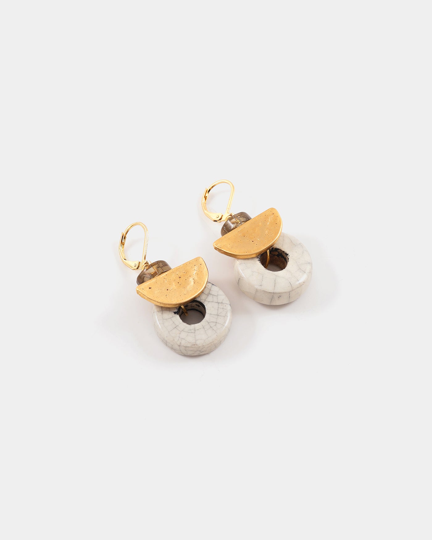 Boucles d'oreilles Pléione Or