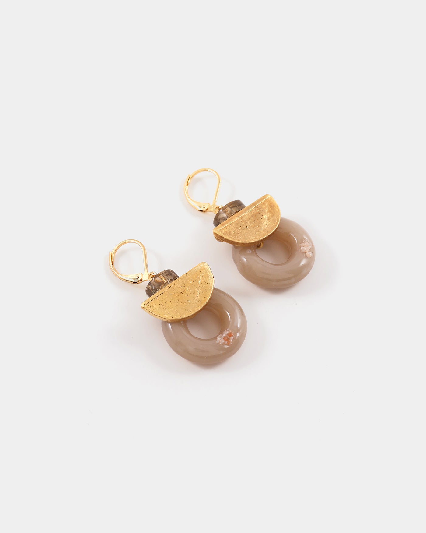 Boucles d'oreilles Pléione Or