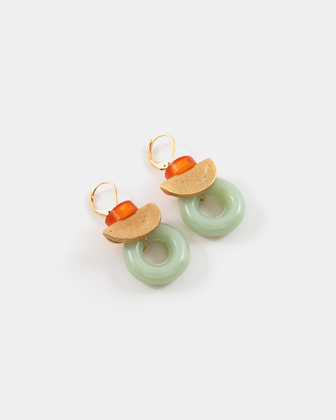 Boucles d'oreilles Pléione Or
