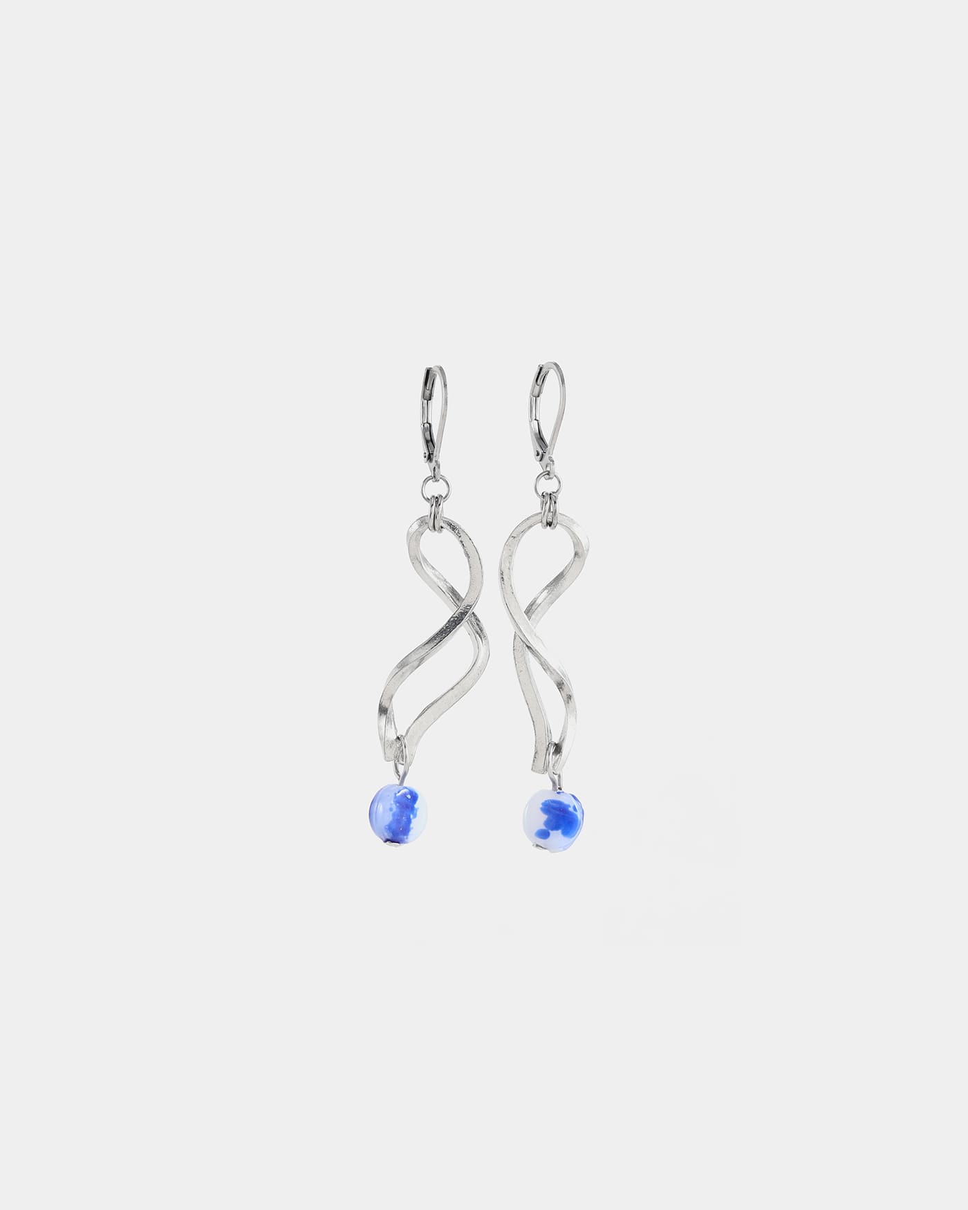 Fuyus silver earrings