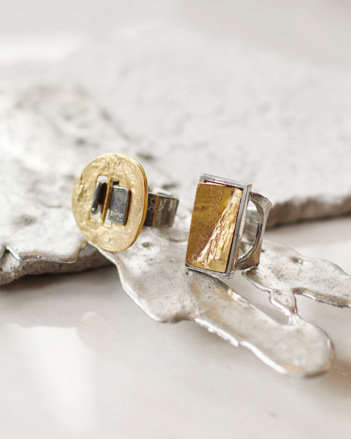 Bague Tim Deux tons