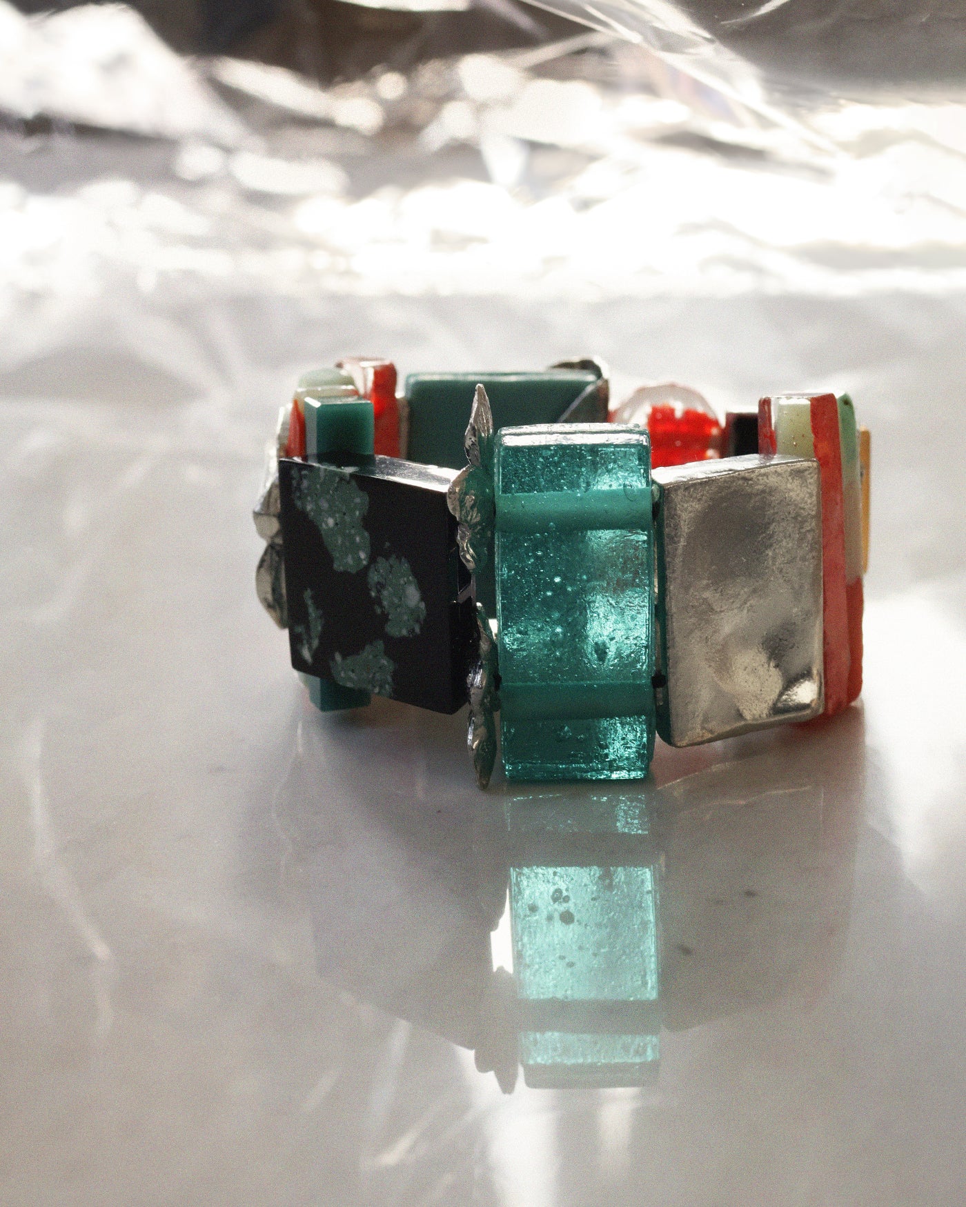 Spica two-tone bracelet