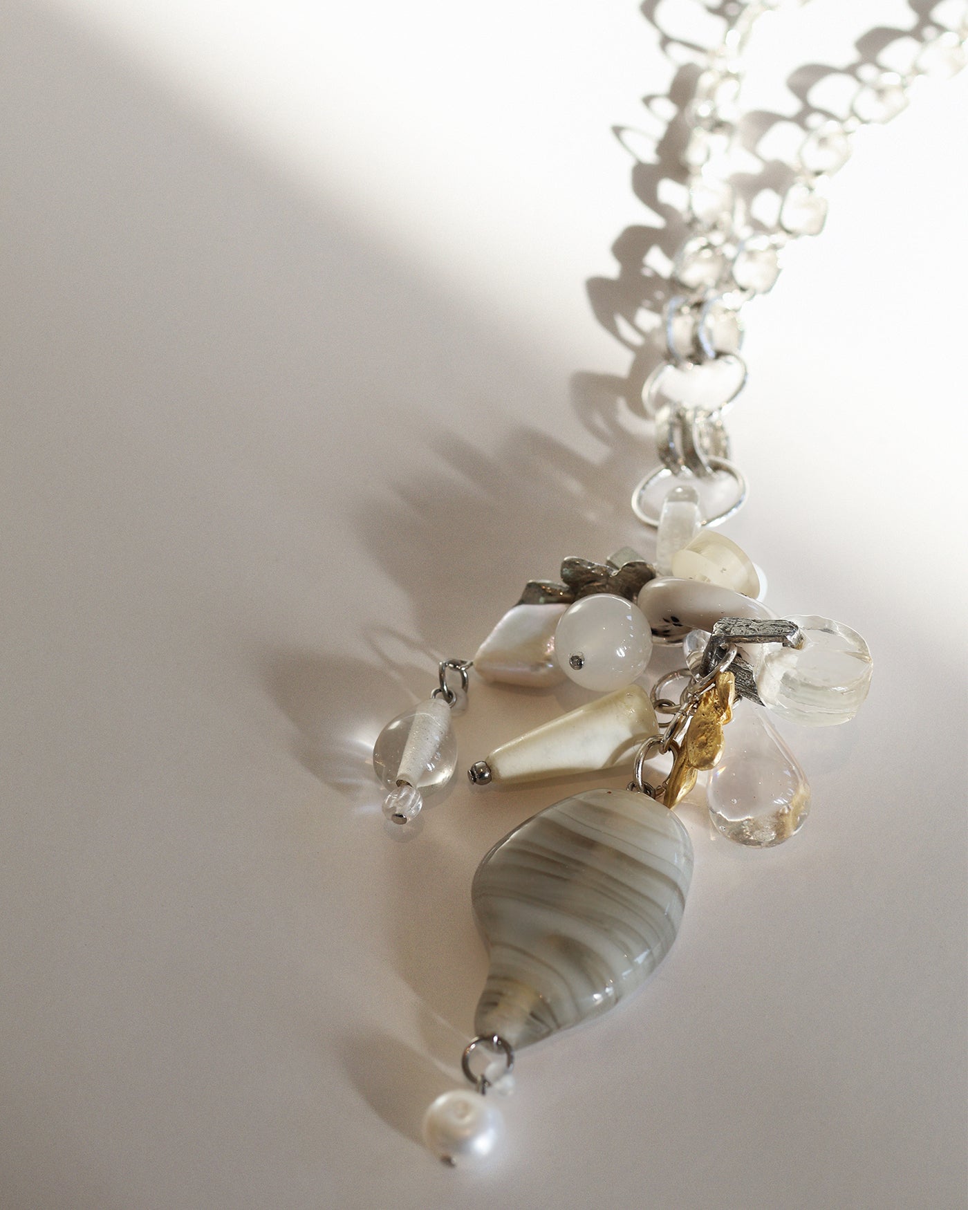 Talitha two-tone necklace