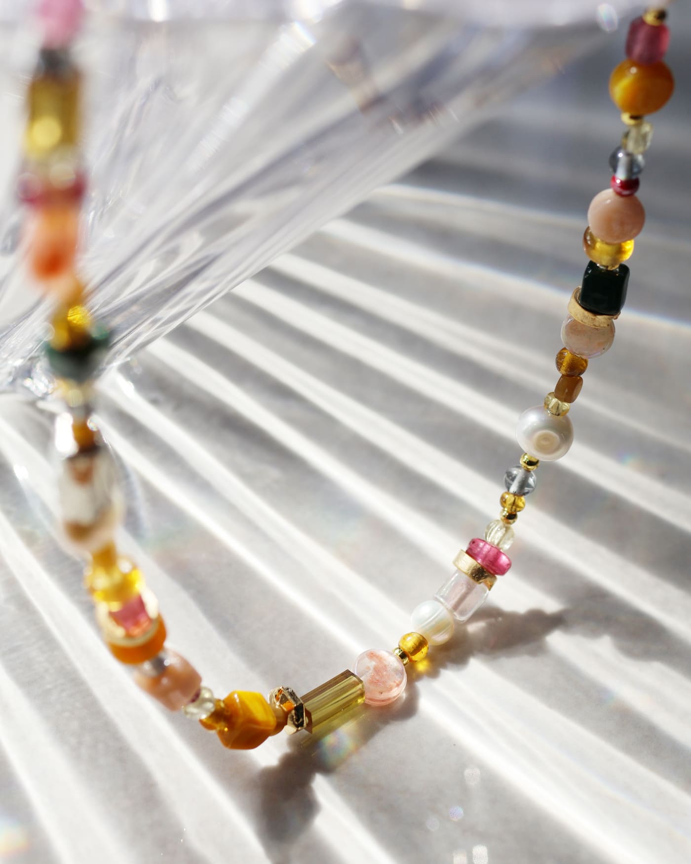 Collier Luan Deux tons