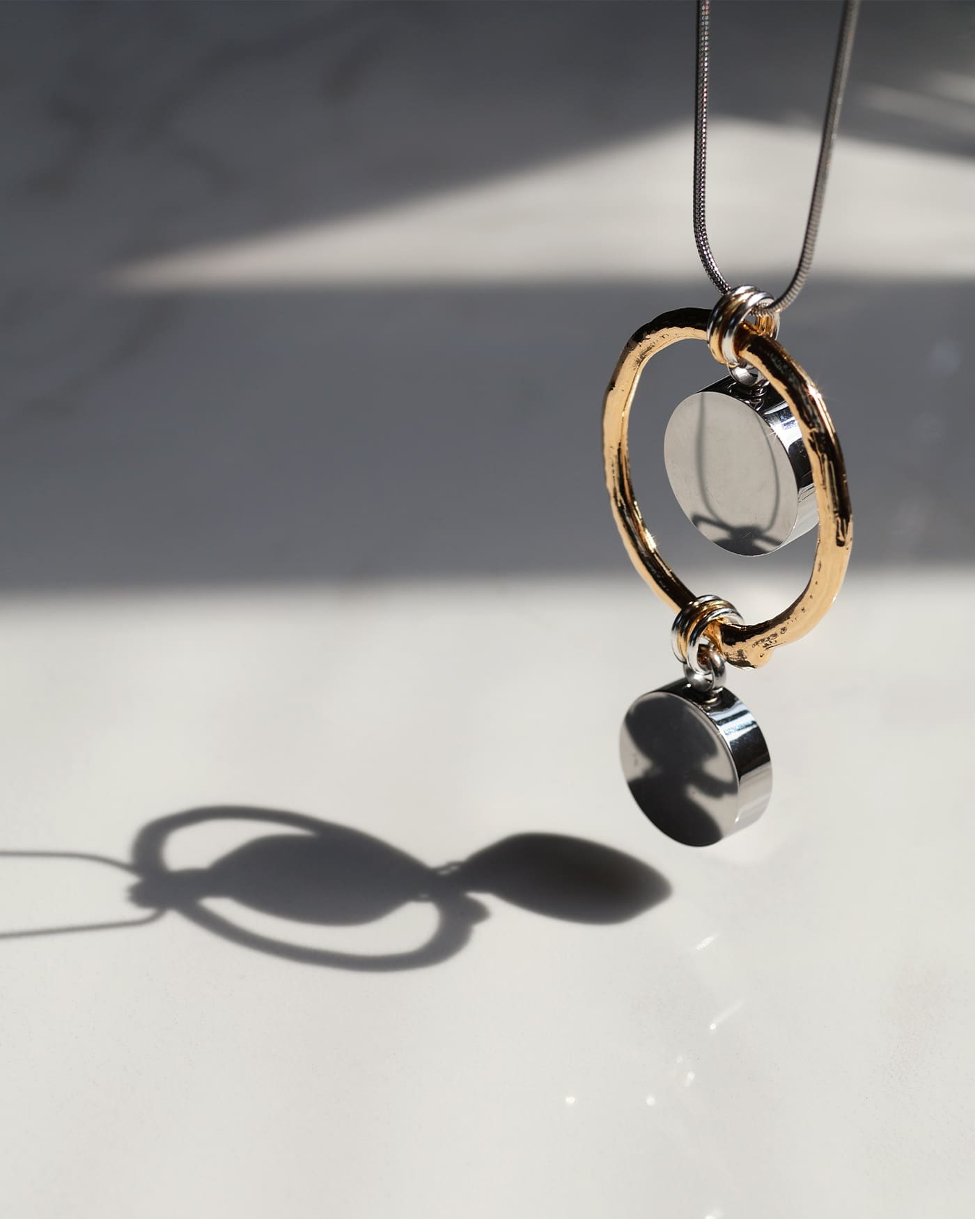 Sursum Two-tone Memorial Necklace