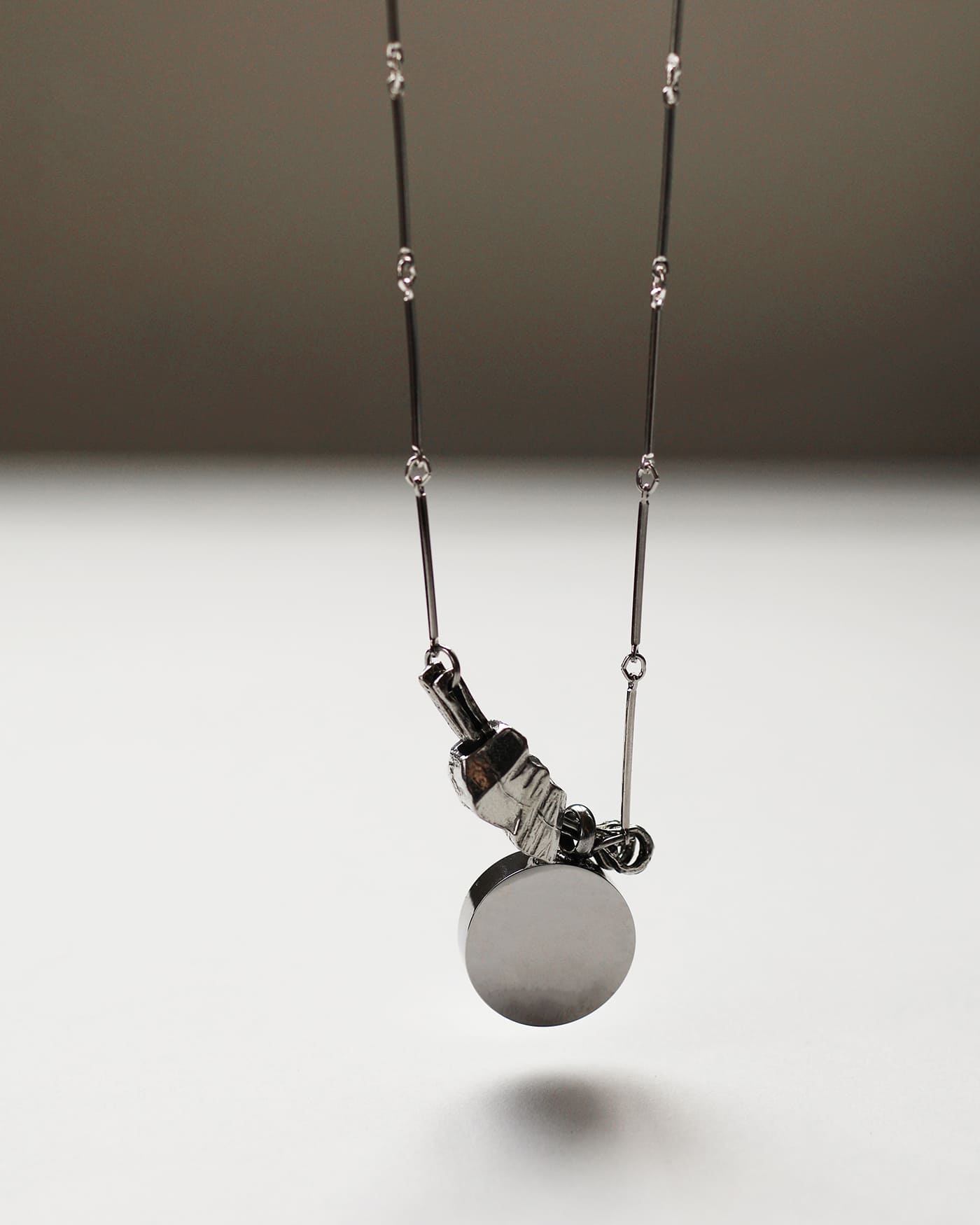 Arcana Silver Memorial Necklace