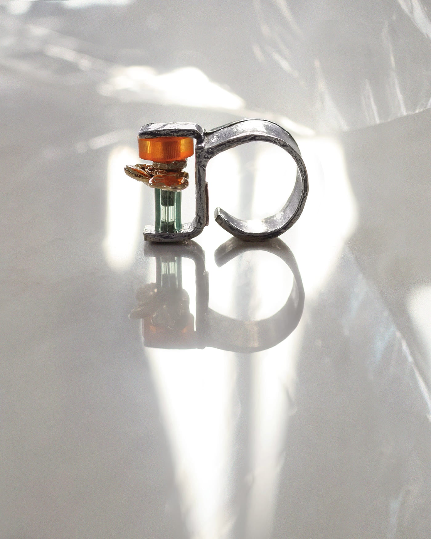 Bague Ophi Deux tons