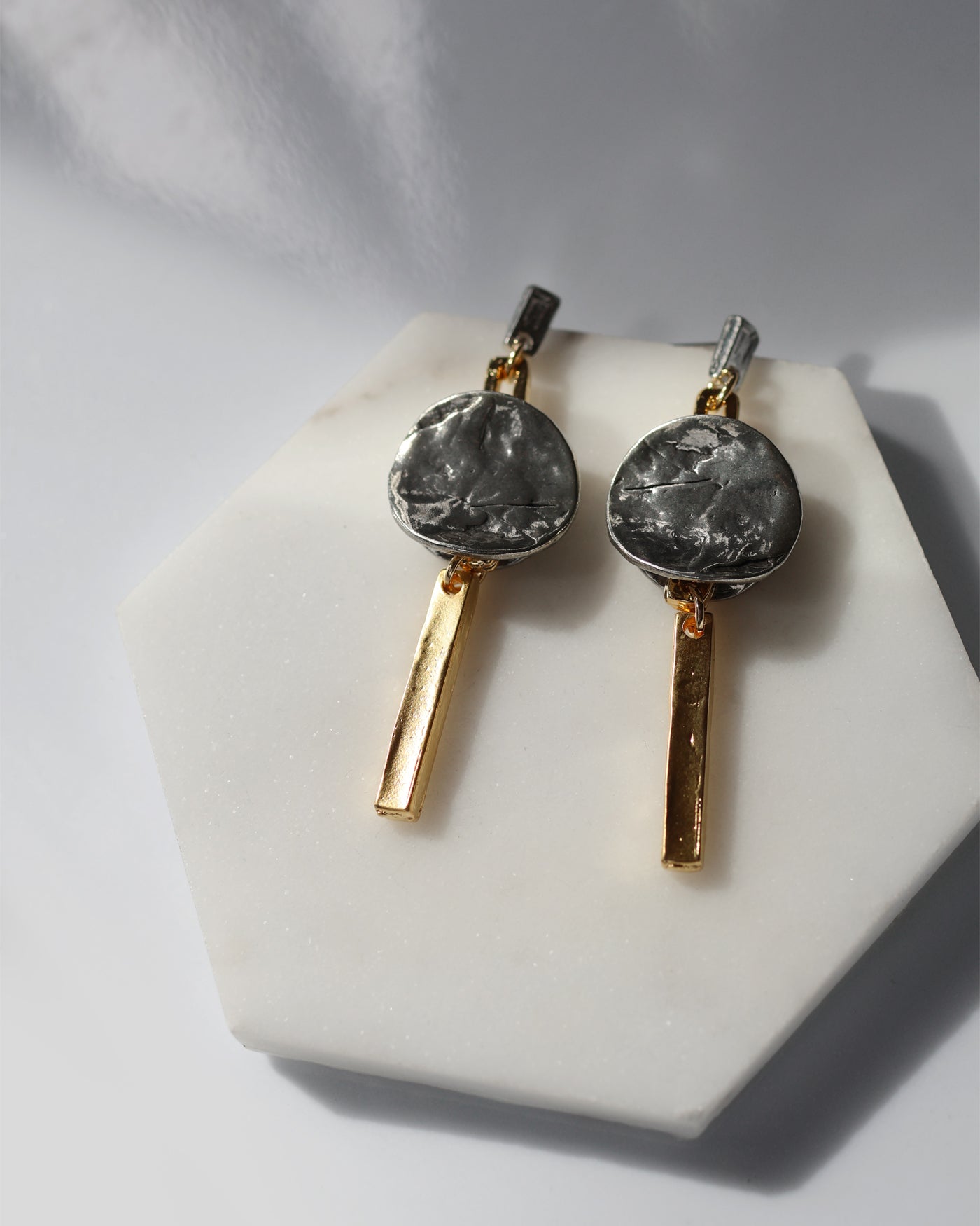 Doria Two-tone Earrings