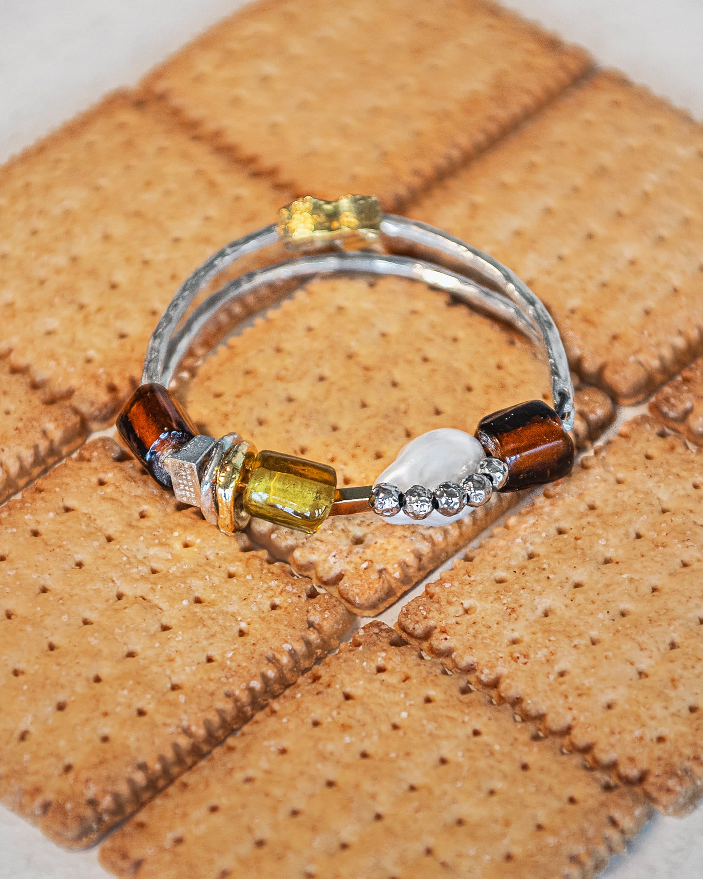 Bracelet Fynel Deux tons