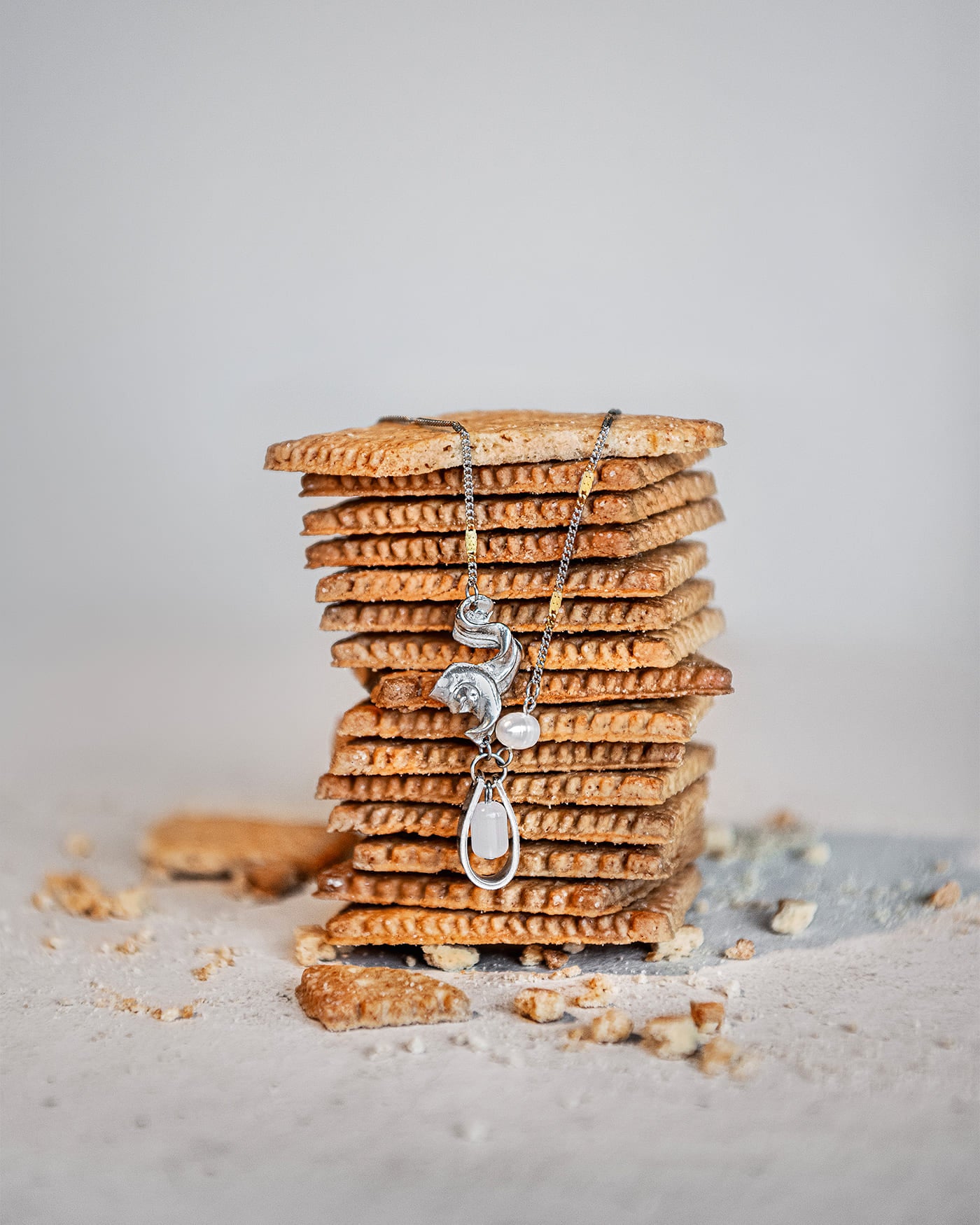 Ferya Two-tone Necklace