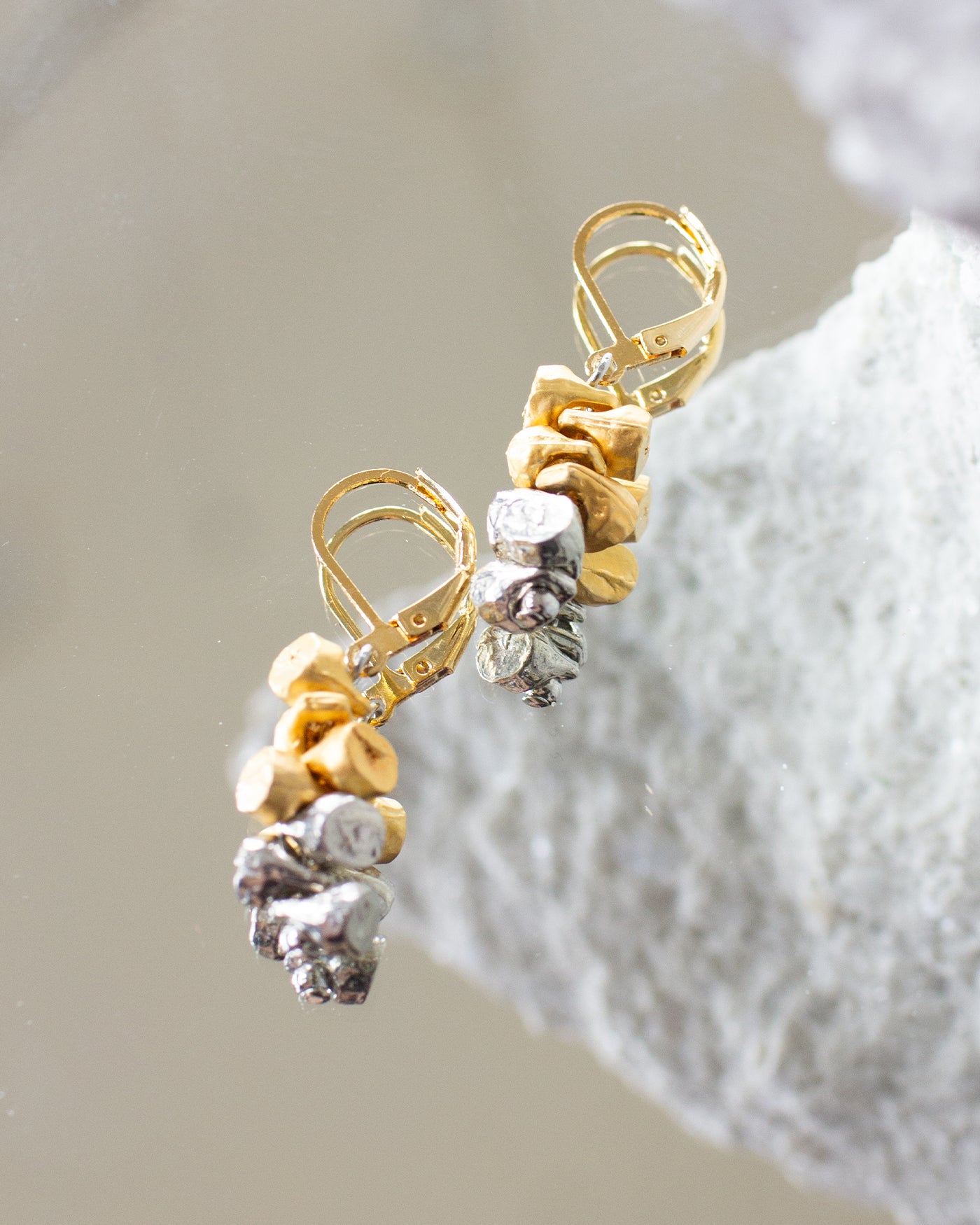 Maxime Two-tone Earrings
