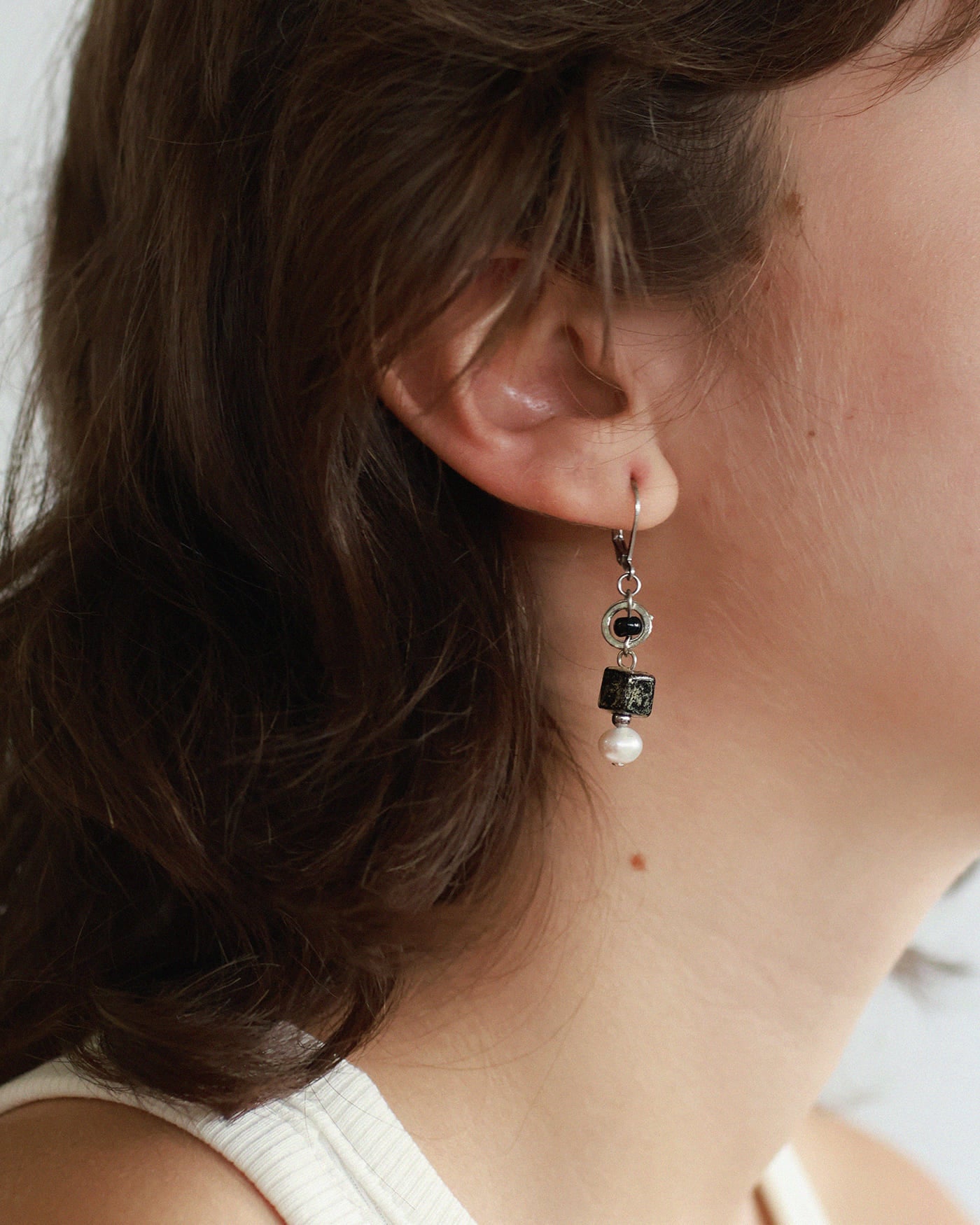 Boucles d'oreilles Fawaris Argent