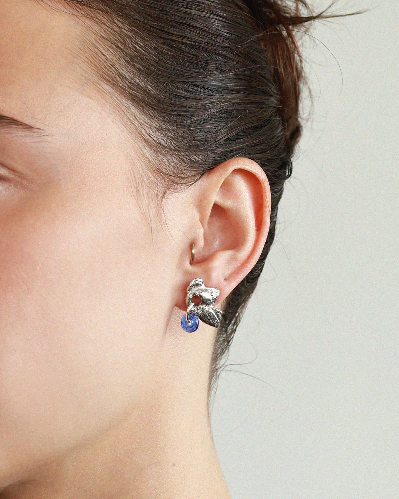 Boucles d'oreilles Nebular Argent