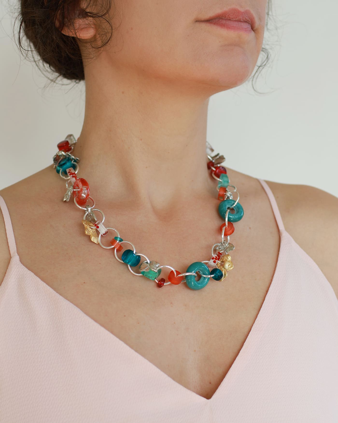 Collier Polaris Deux tons