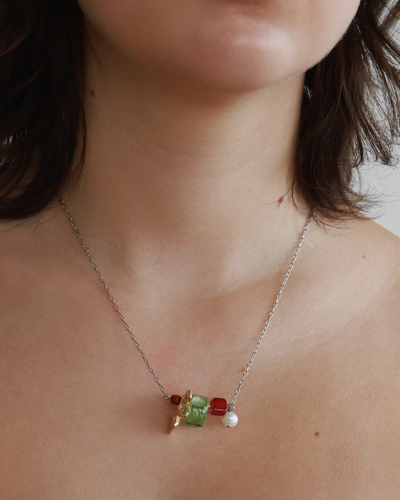 Collier Cassiopée Deux tons