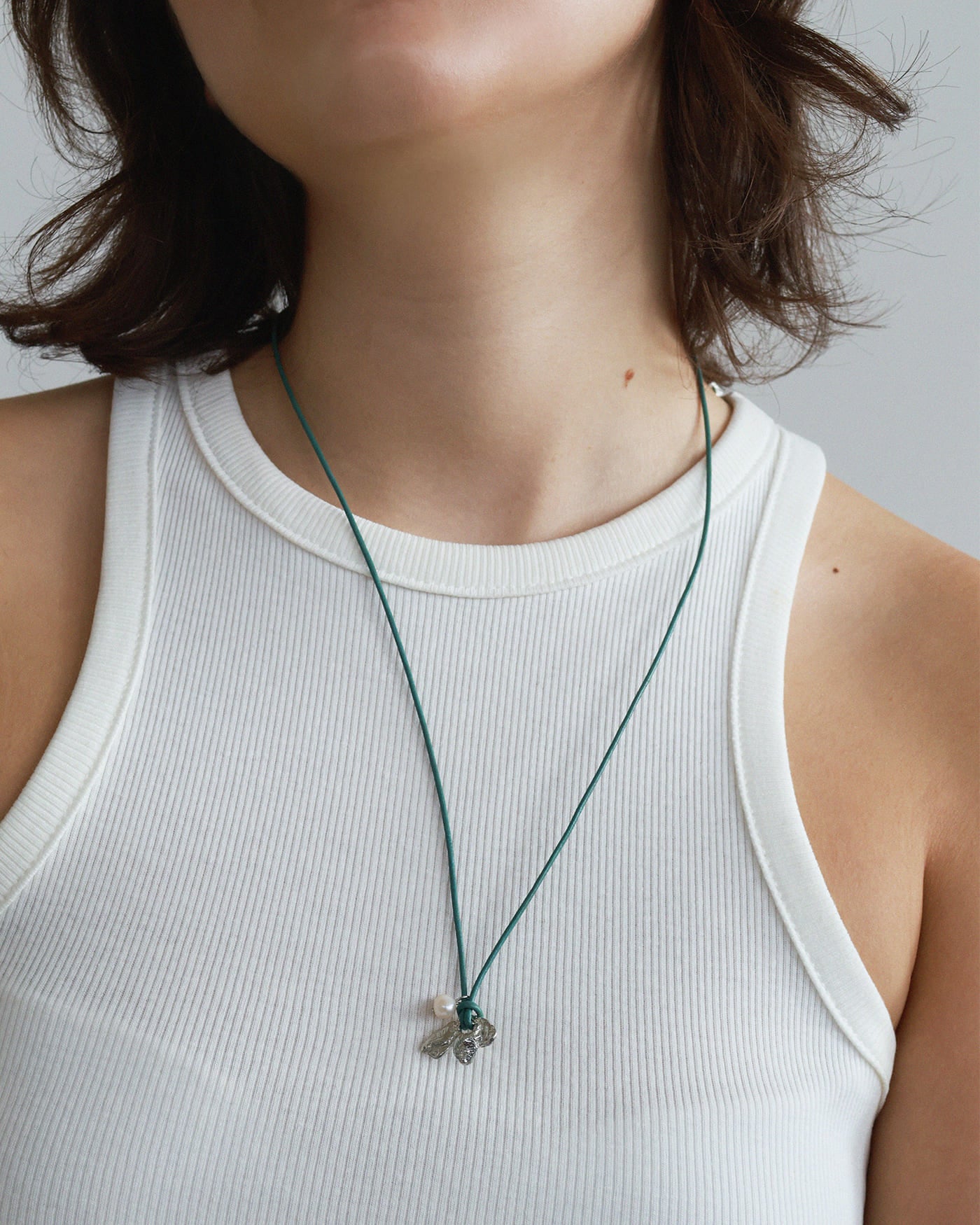 Antares silver necklace