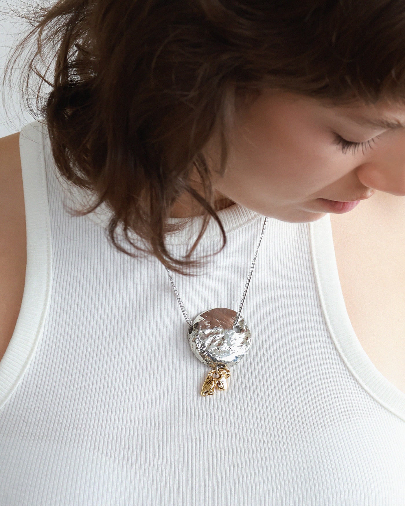 Collier Galatea Deux tons
