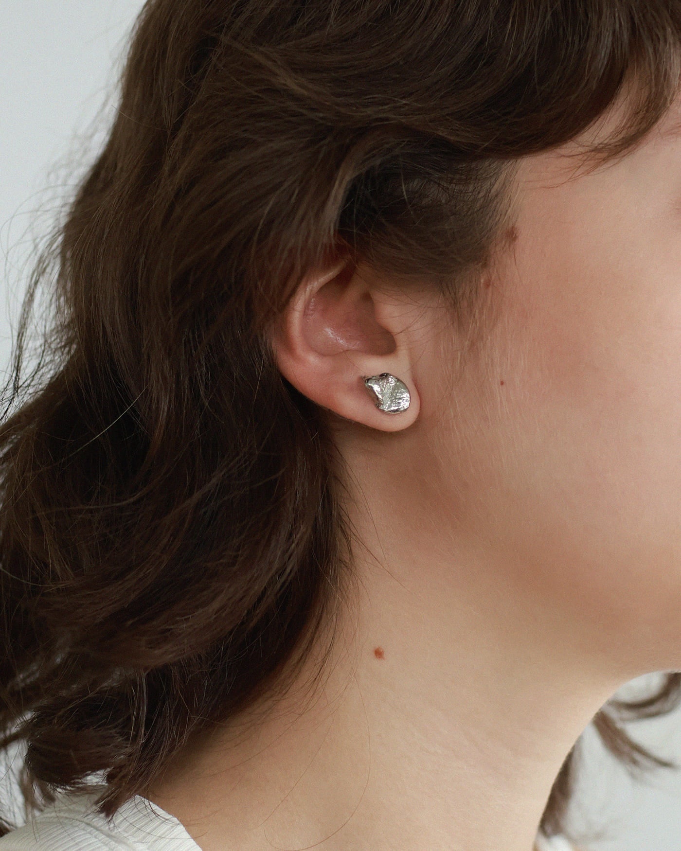 Fidis silver earrings