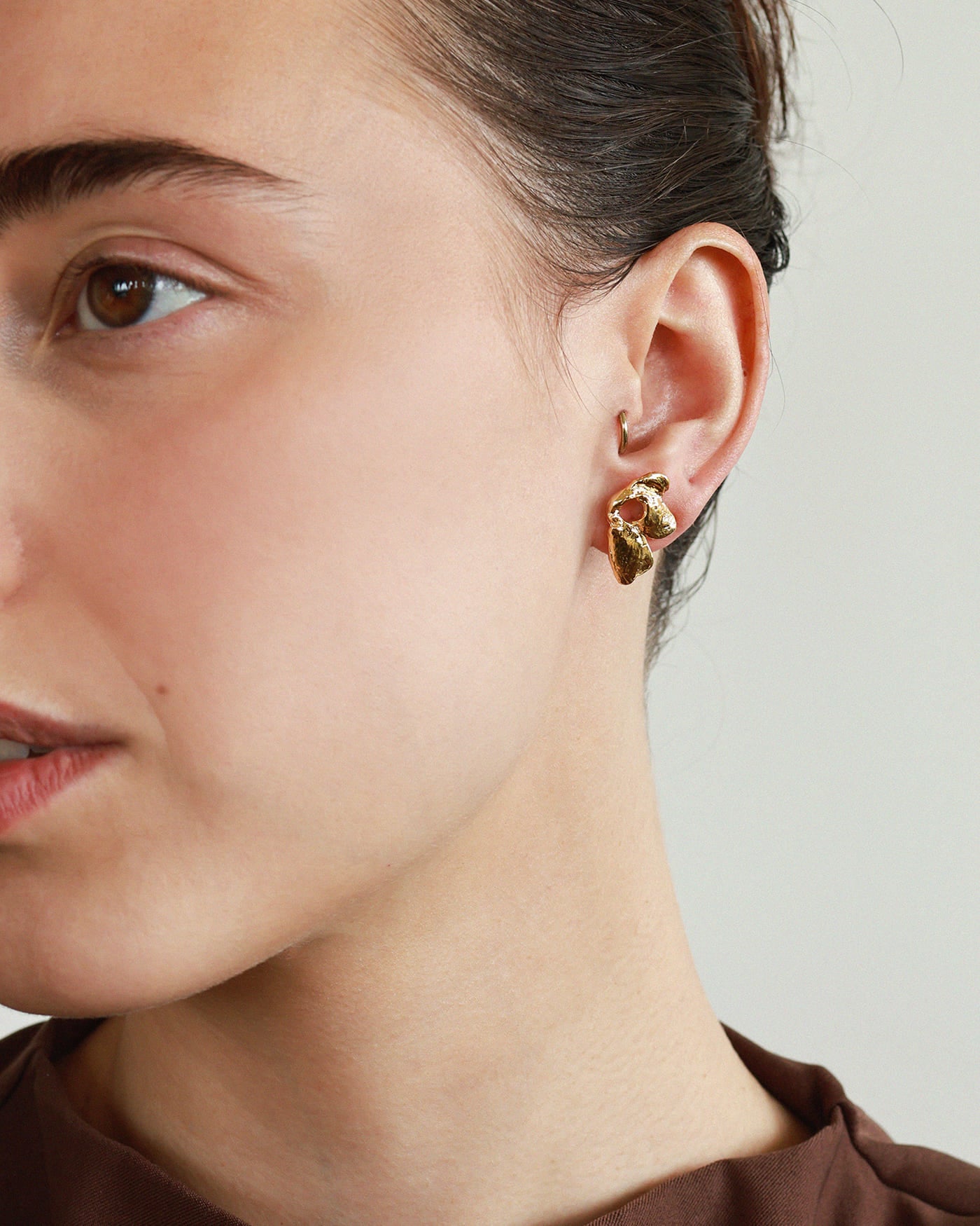 Boucles d'oreilles Macula Or