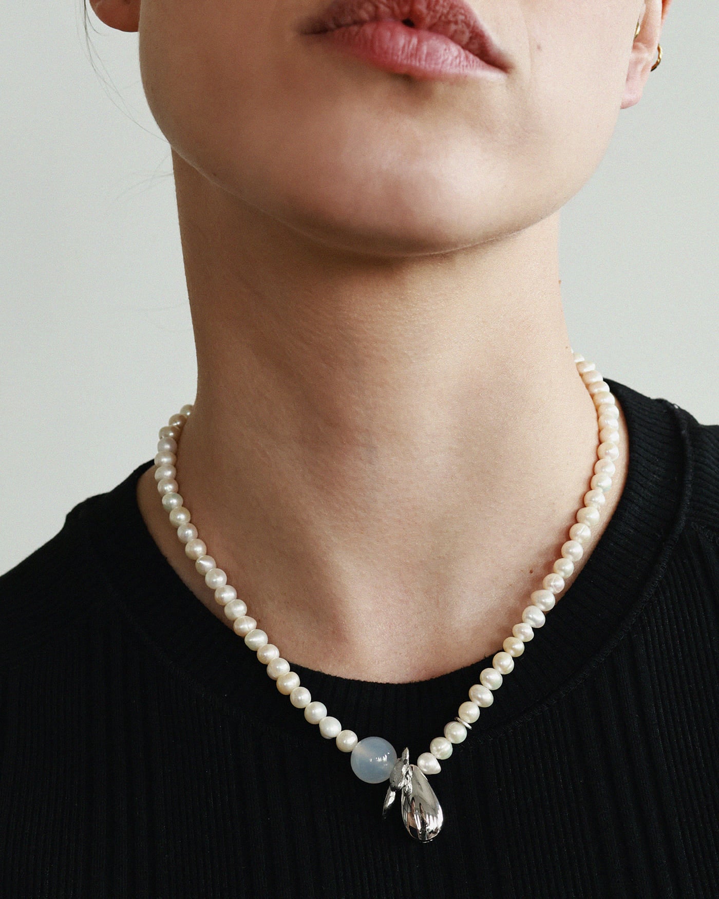 Anima Silver Memorial Necklace