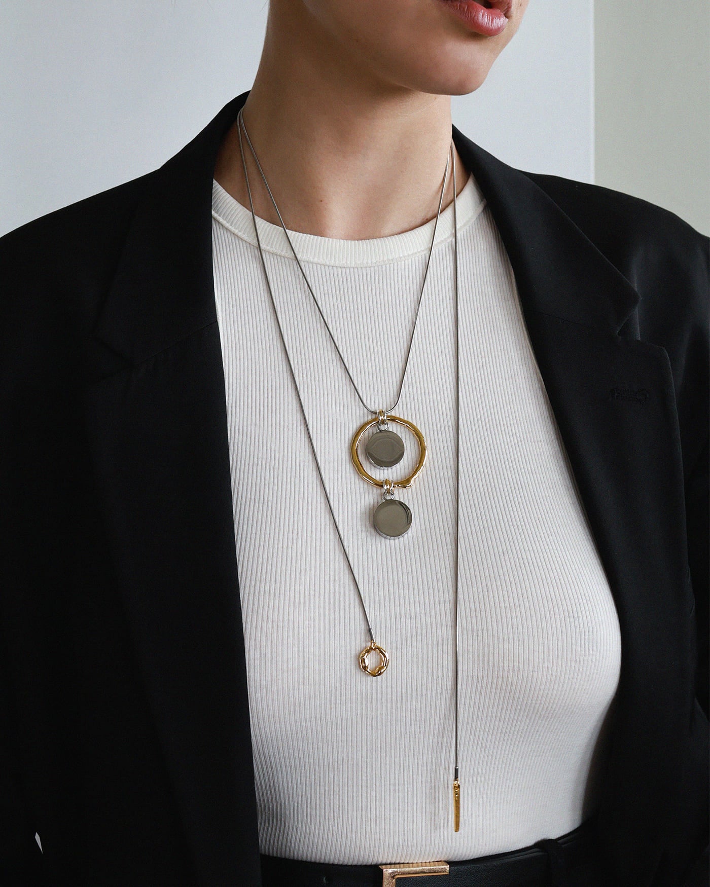 Collier Souvenir Sursum Deux tons