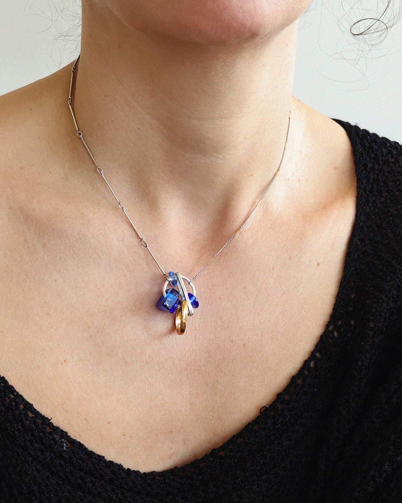 Collier Carene Deux tons
