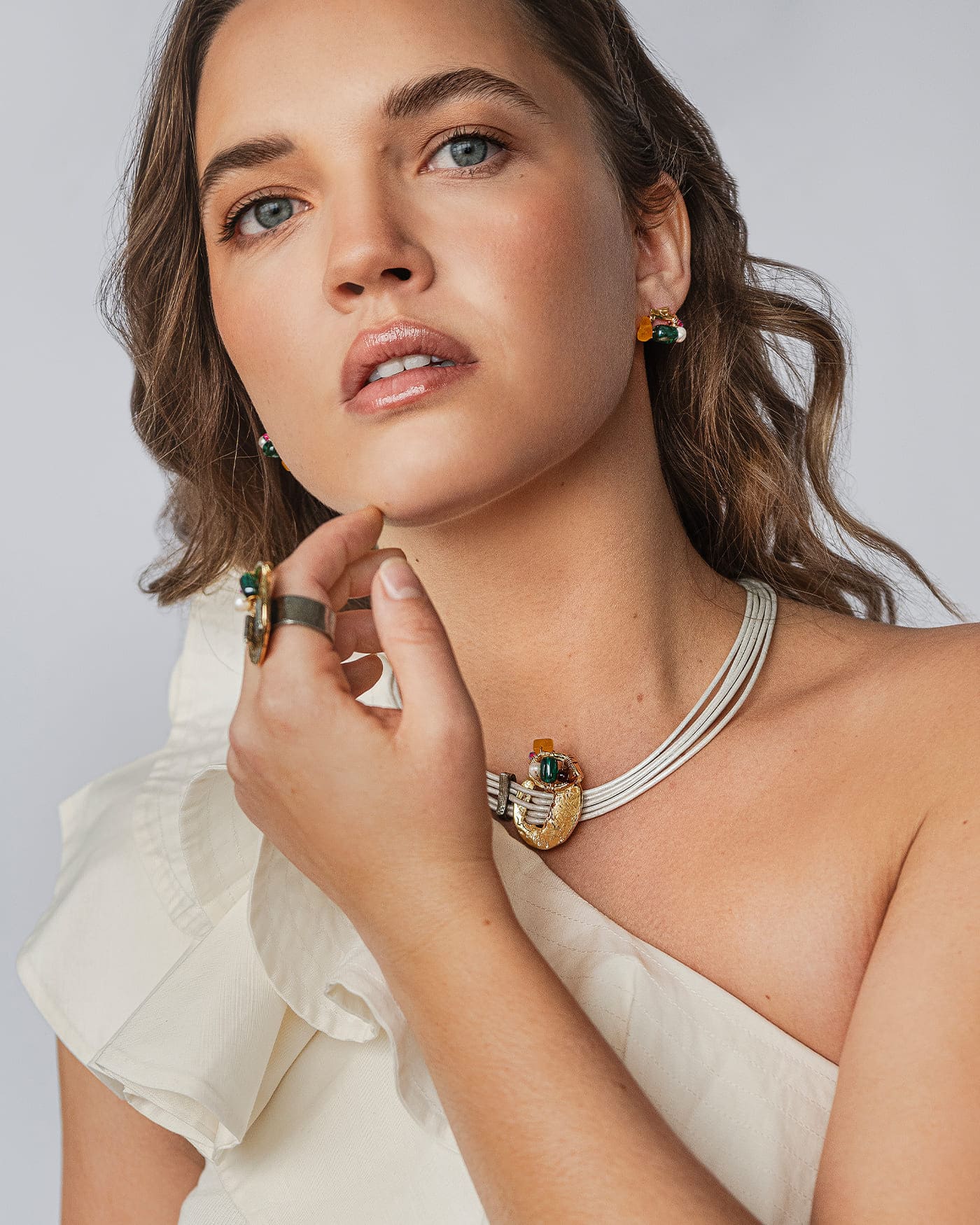 Collier Mimulus Deux tons