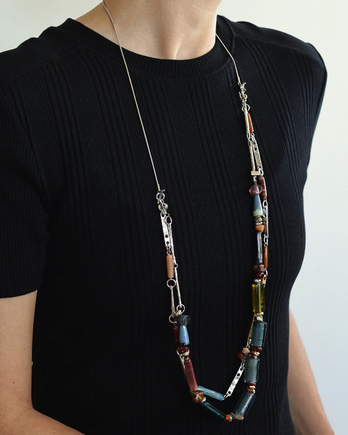 Zaniah Two-tone Necklace