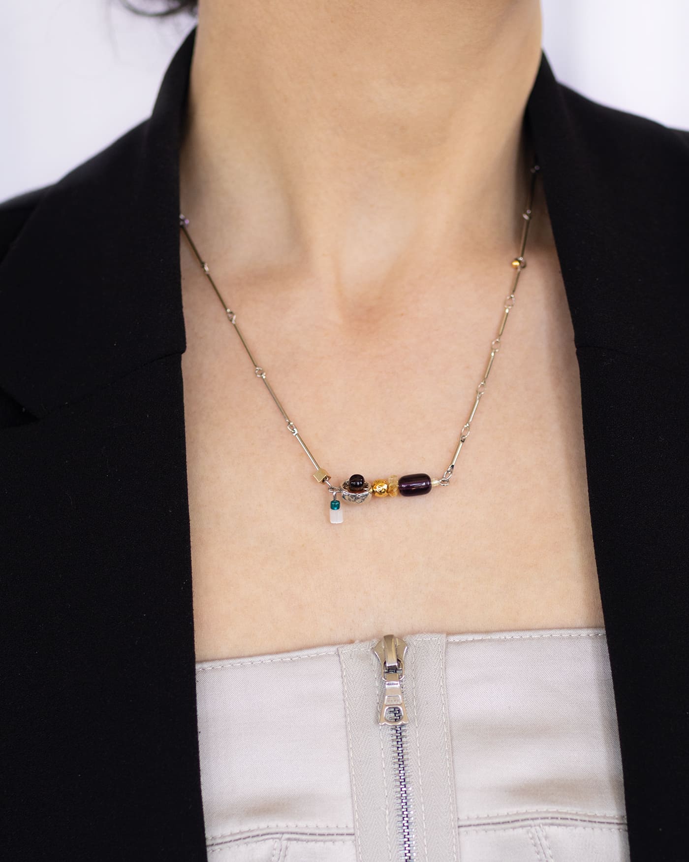 Dardo Two-tone Necklace