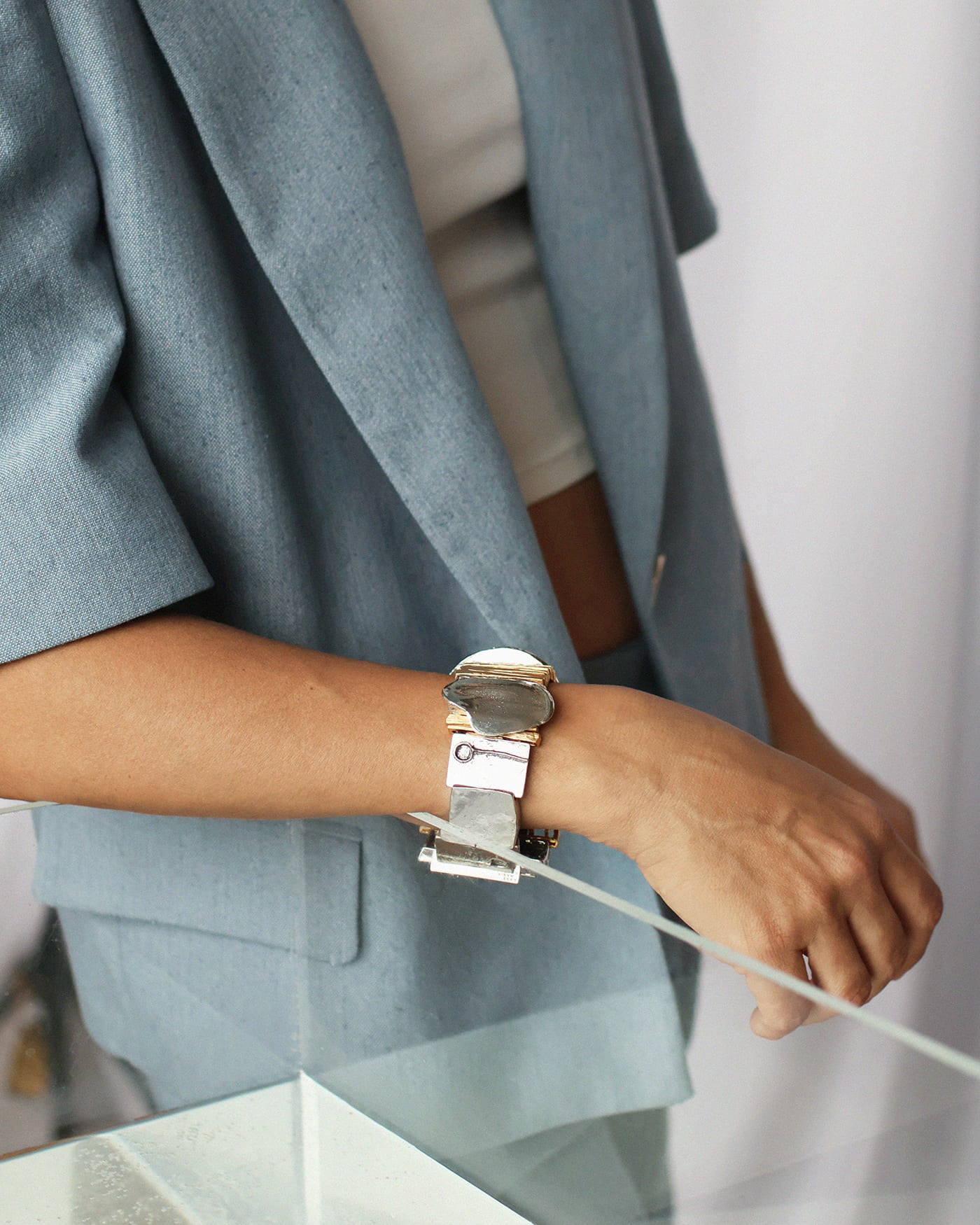 Wimia Two-tone Bracelet