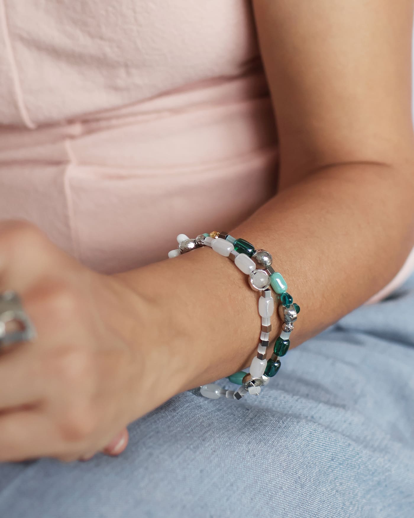 Bracelet Aluvi Deux tons