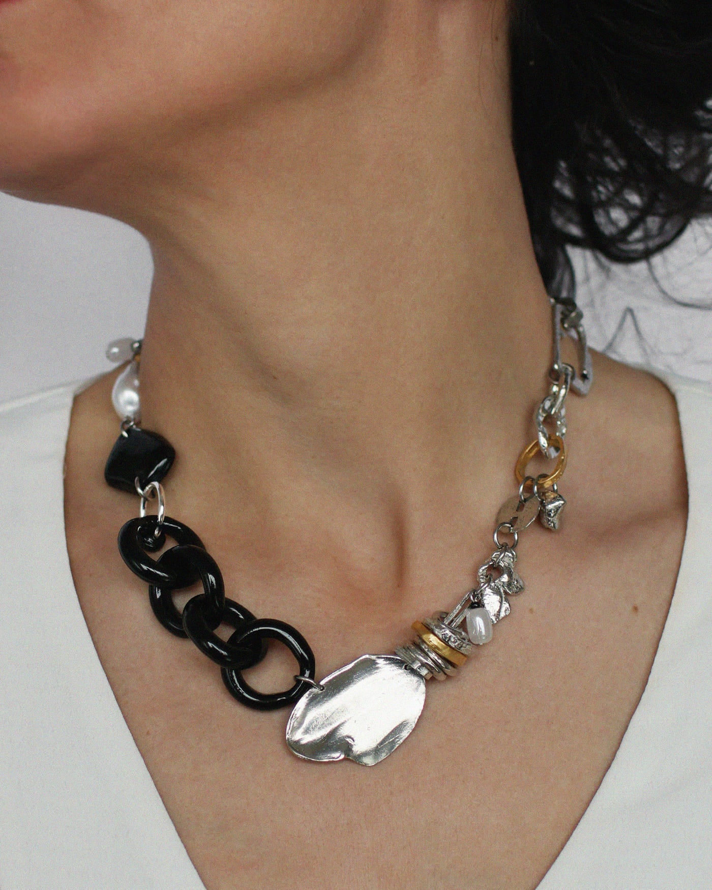 Collier Xeola Deux tons