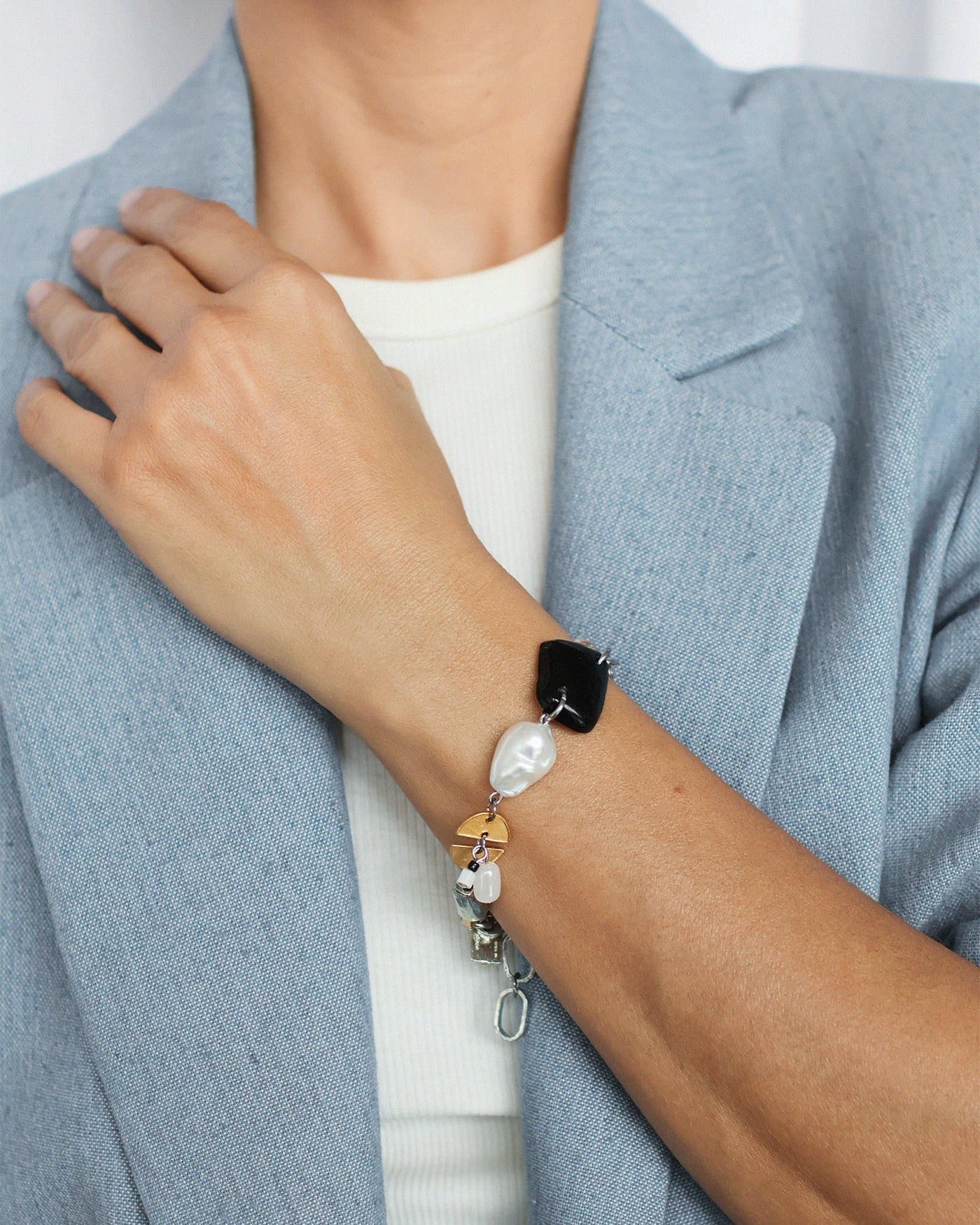 Nissi Two-tone Bracelet