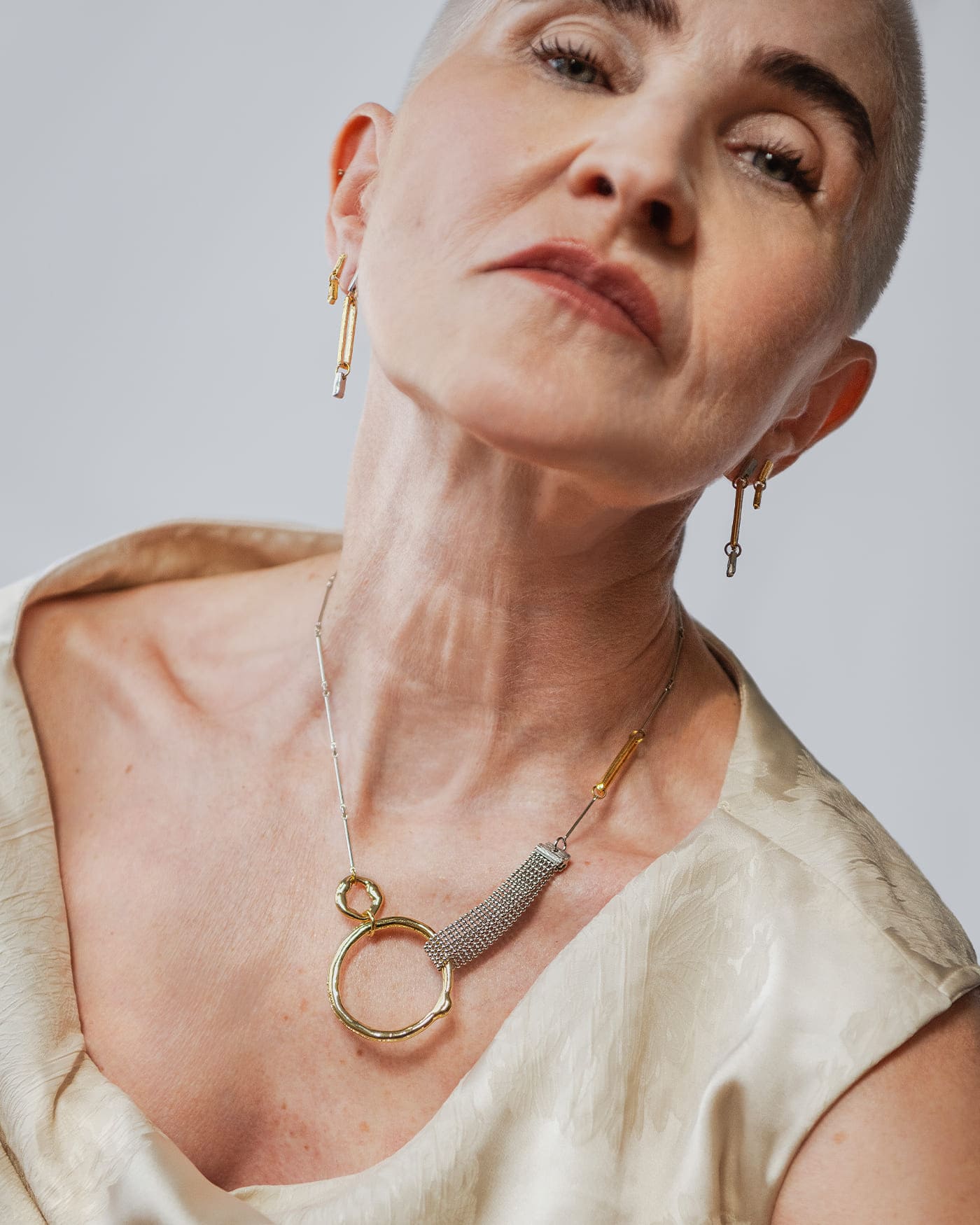 Collier Kauri Deux tons