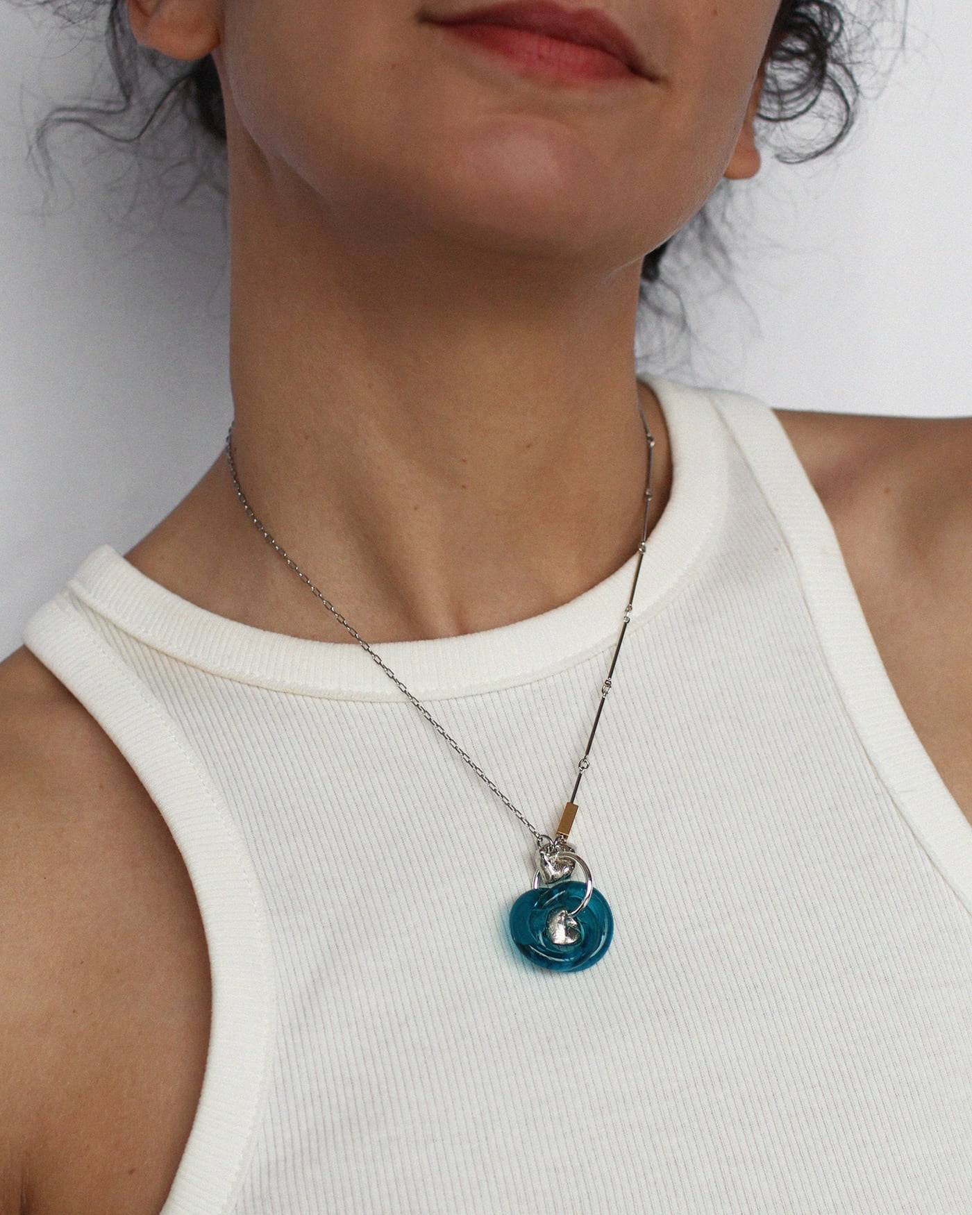 Collier Feronie Deux tons