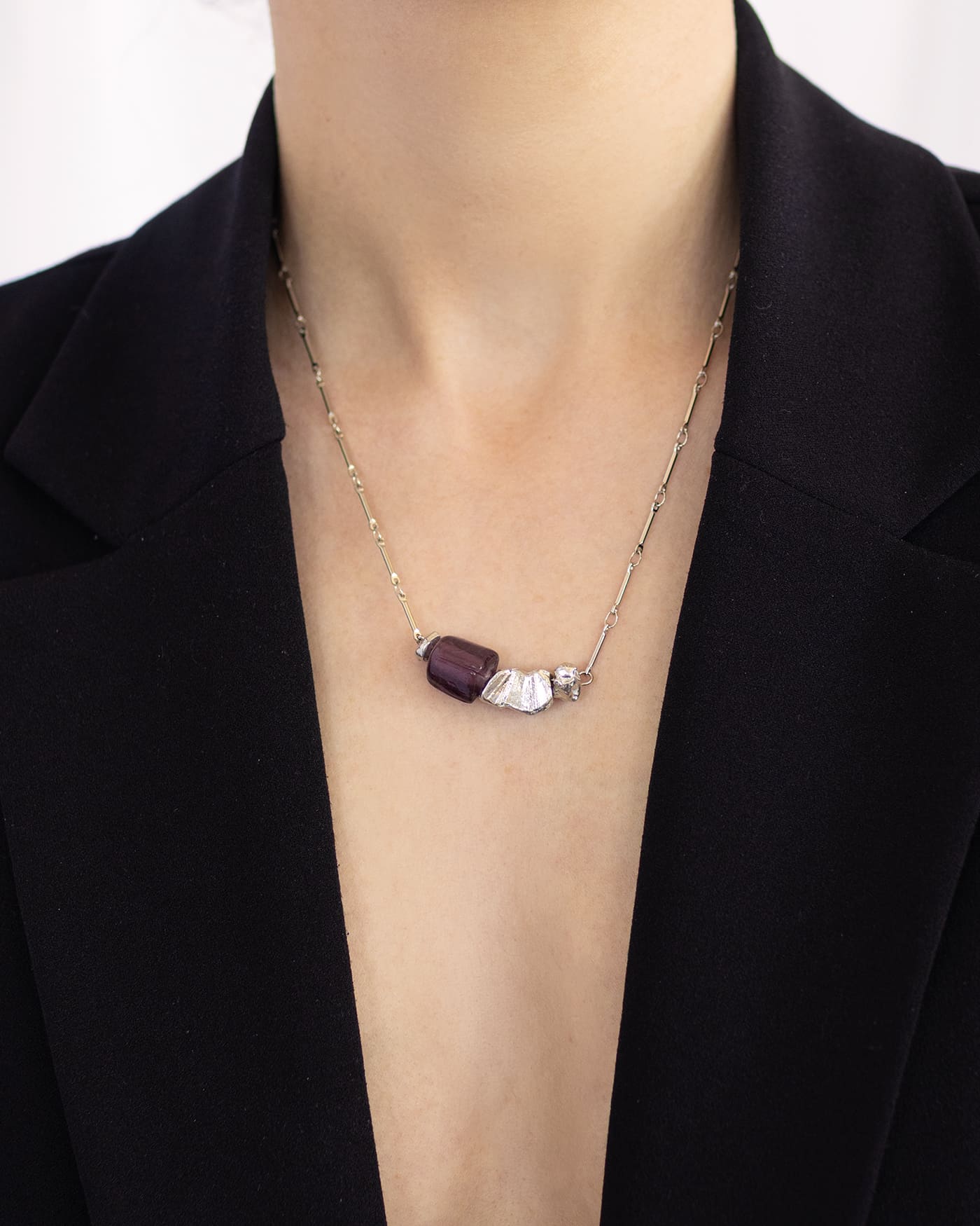 Dianella Silver Necklace