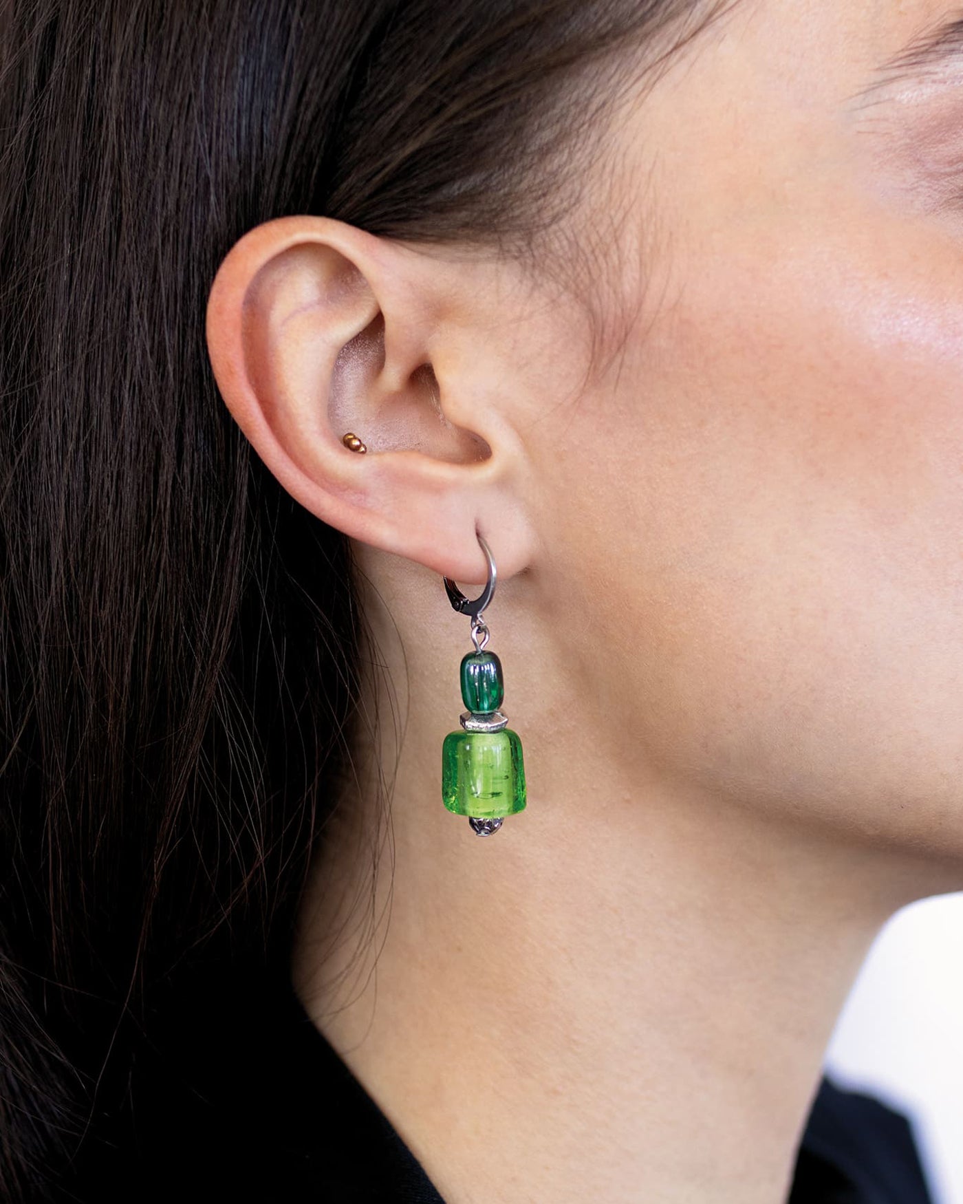 Hyalie Silver Earrings