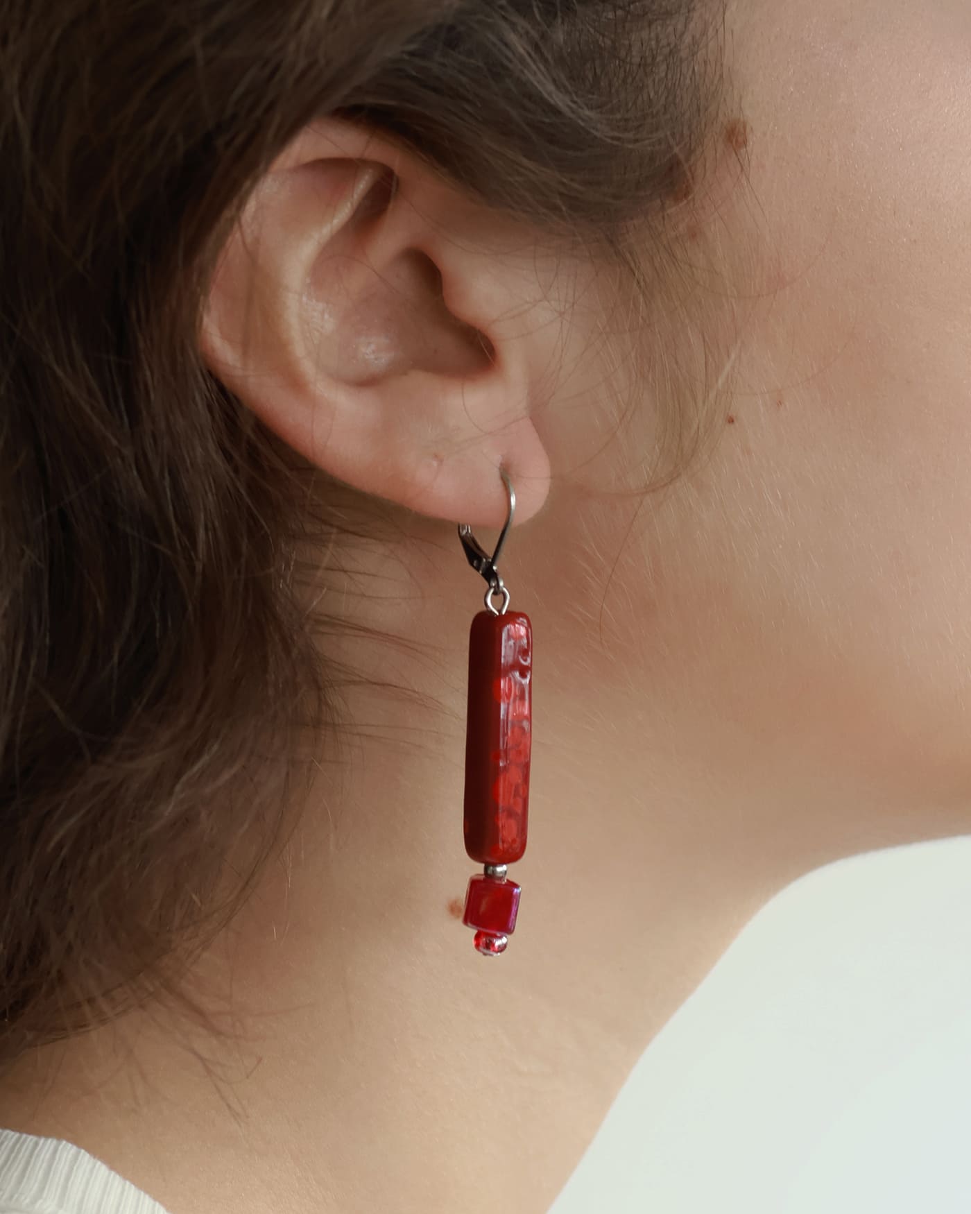 Boucles d'oreilles Merak Argent