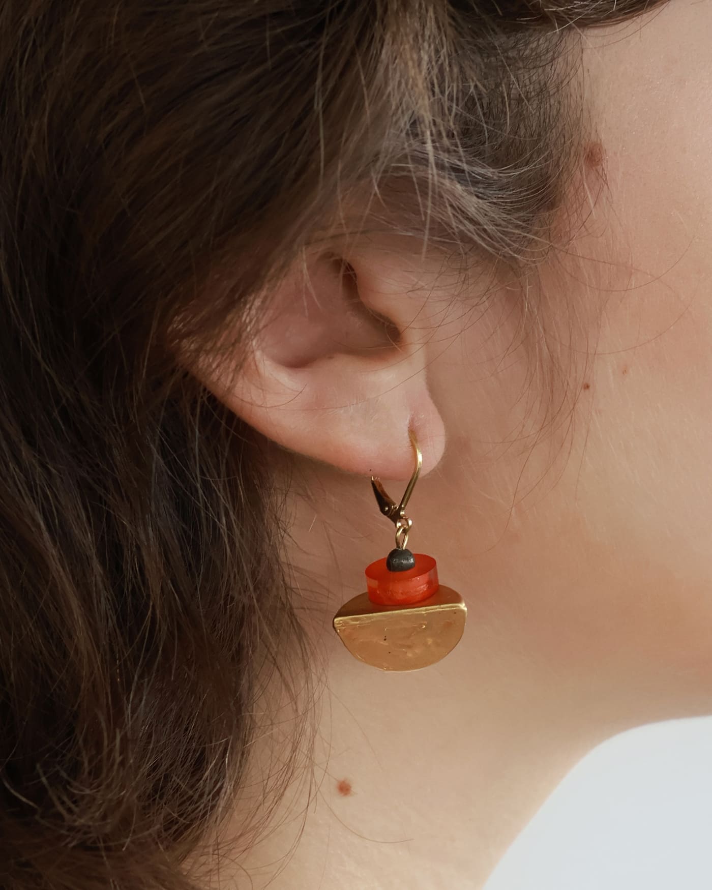Mirzam silver earrings
