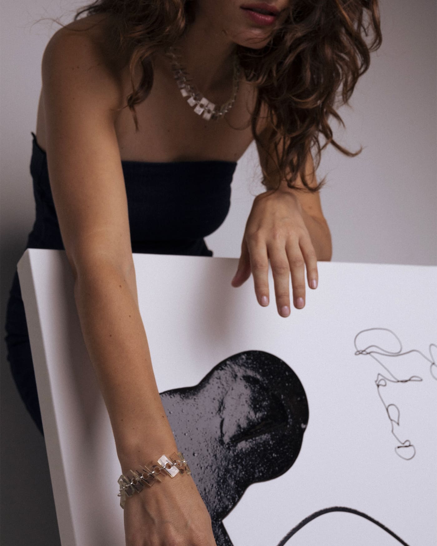 Nataline Silver Necklace