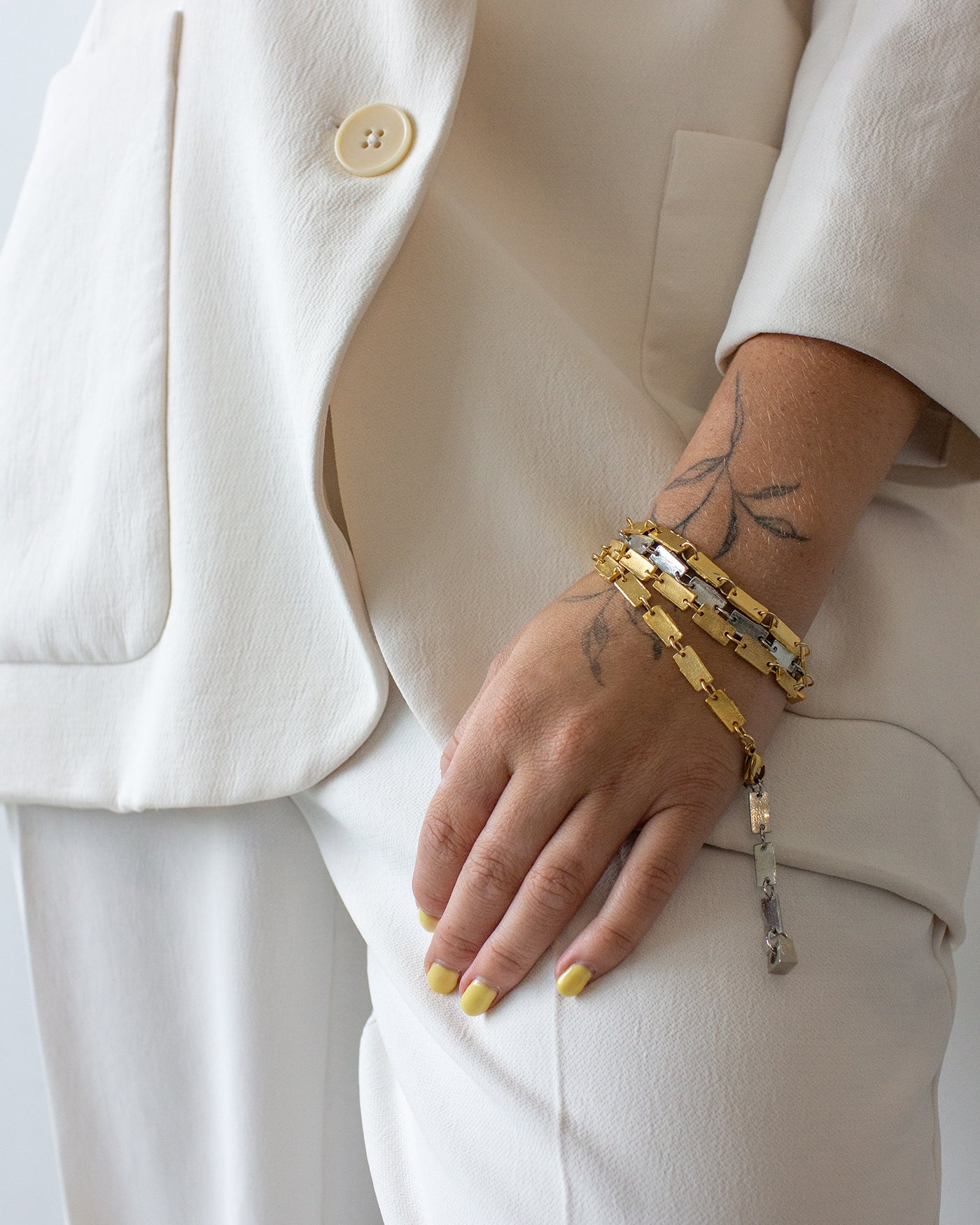 Collier Ortance Deux tons