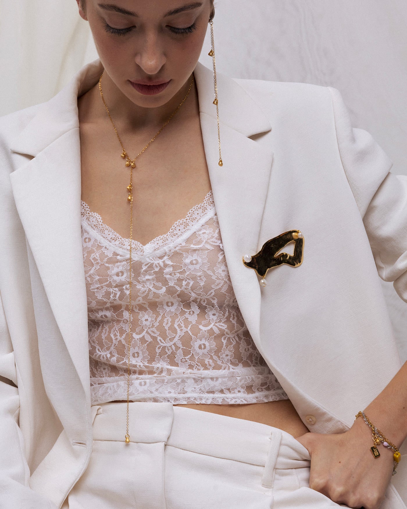 Suzette Silver Brooch