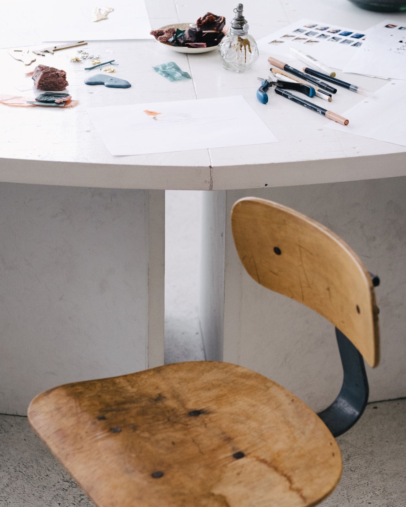 Les coulisses de l’atelier