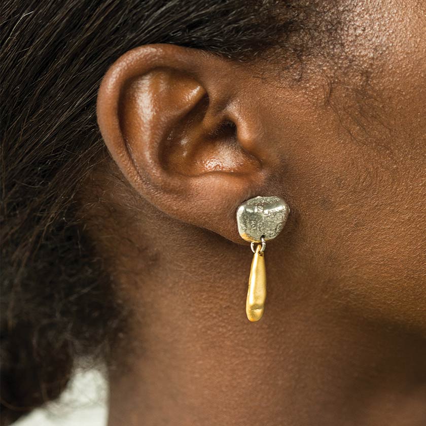 Nelson Silver Earrings