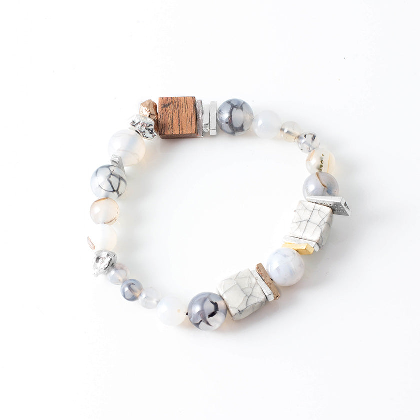 Bracelet Faustine Deux tons